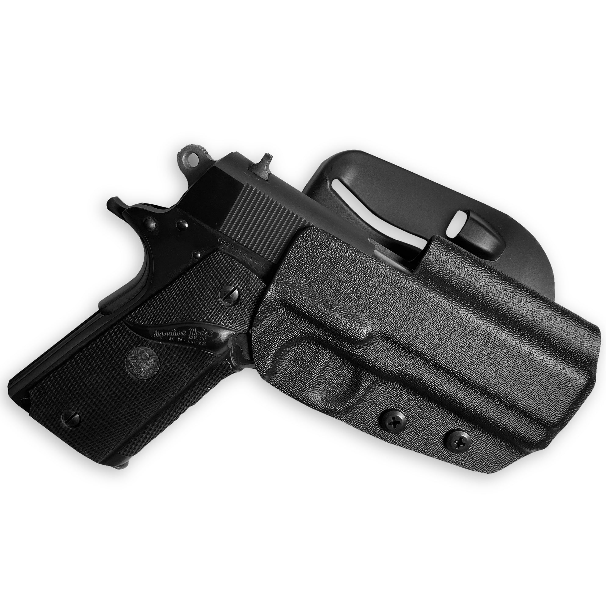 Open carry holster 1911 with optics cut