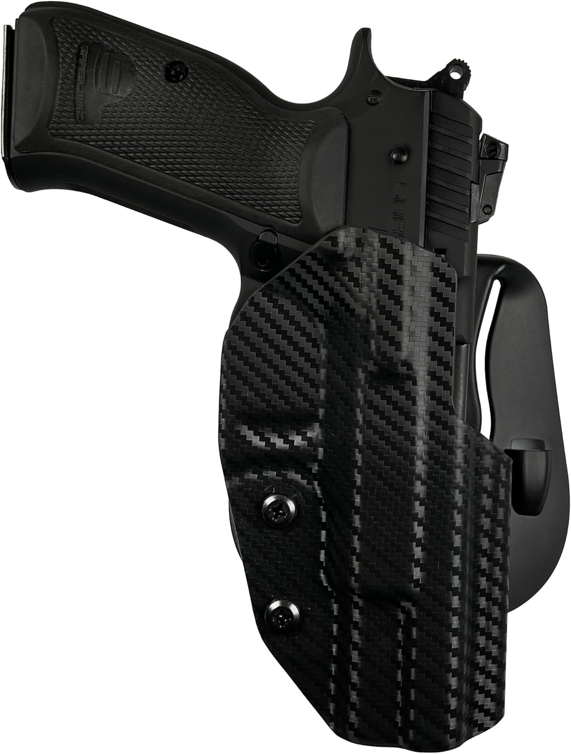 OWB Paddle Holster for Sarsilmaz P8L Maxtor Tactical Carbon Fiber 1