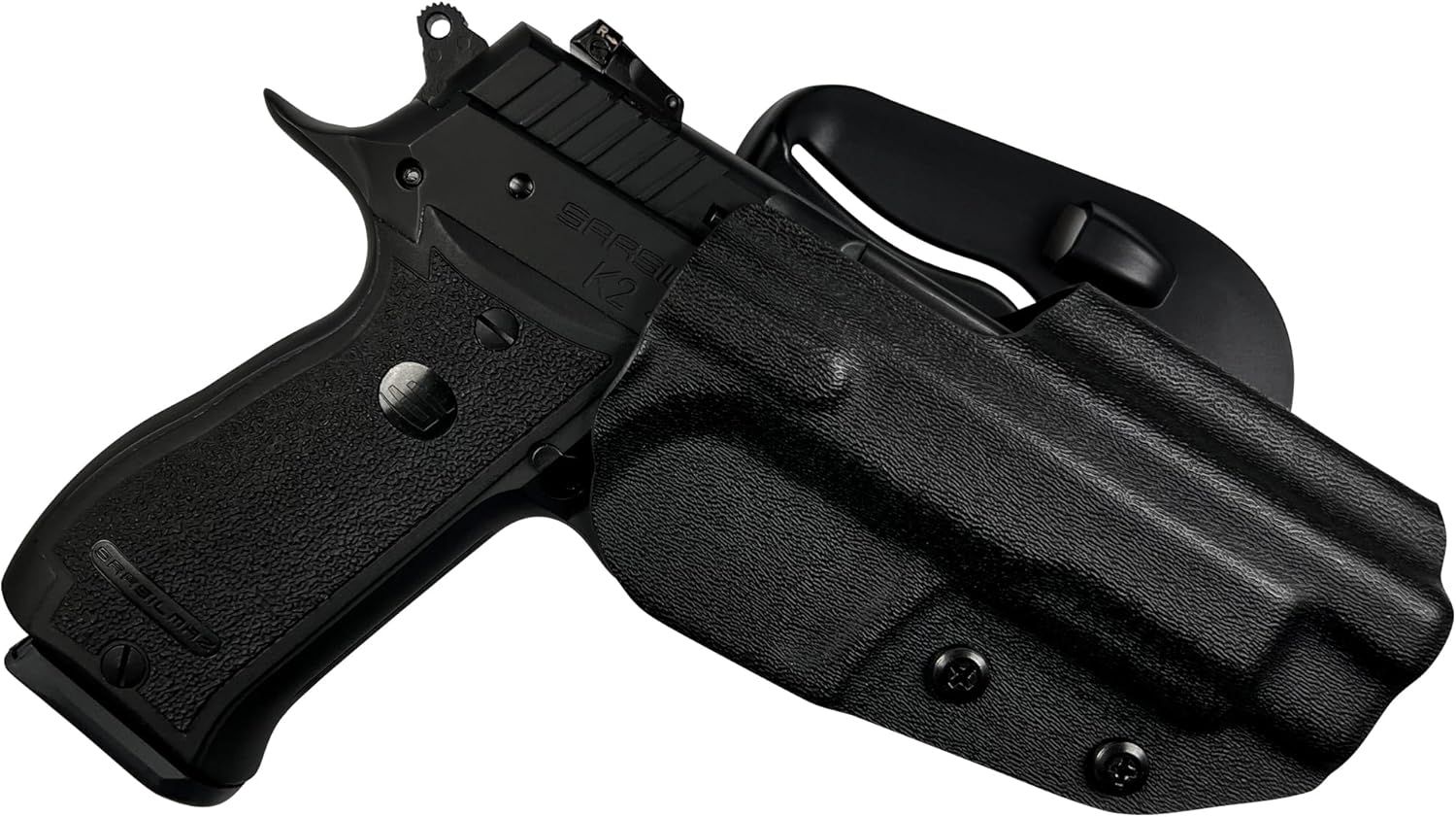 OWB Paddle Holster for Sarsilmaz K2 45 Maxtor Tactical Black 2