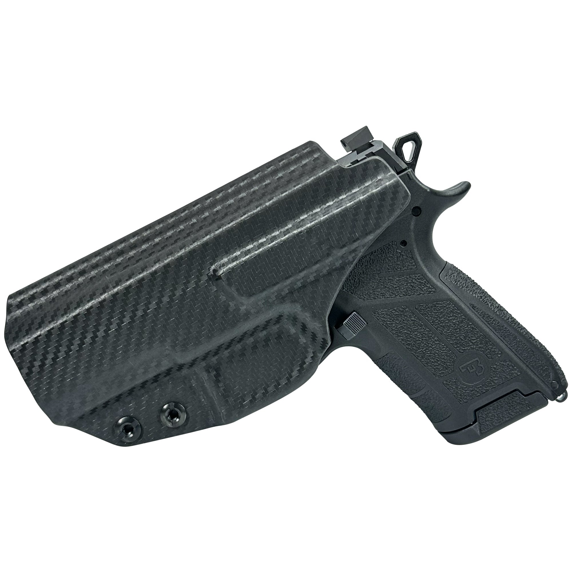 IWB Max Cover Holster for CZ P-09 C Nocturne Maxtor Tactical Carbon Fiber 1