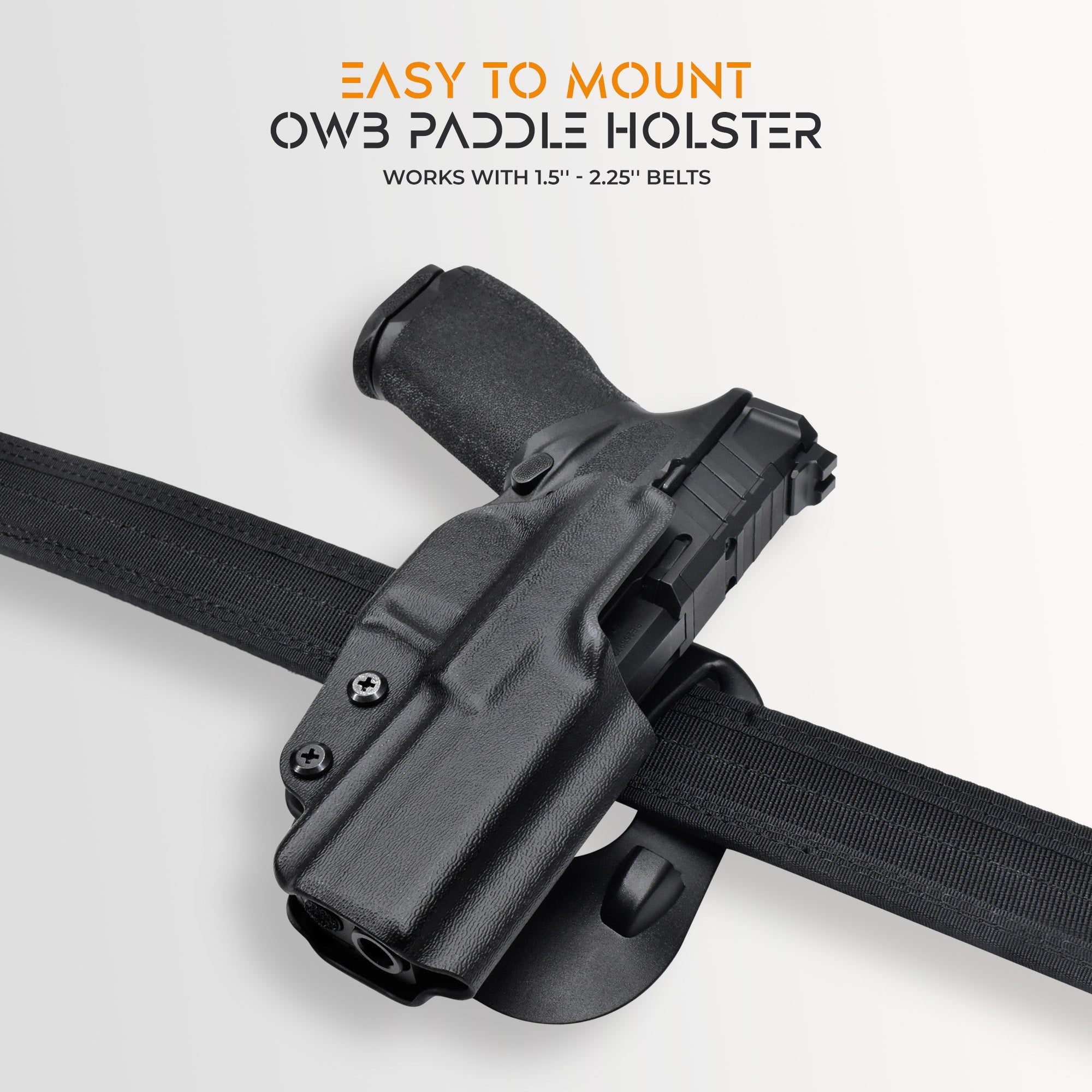 Suppressor-height sight compatible holster for 2011