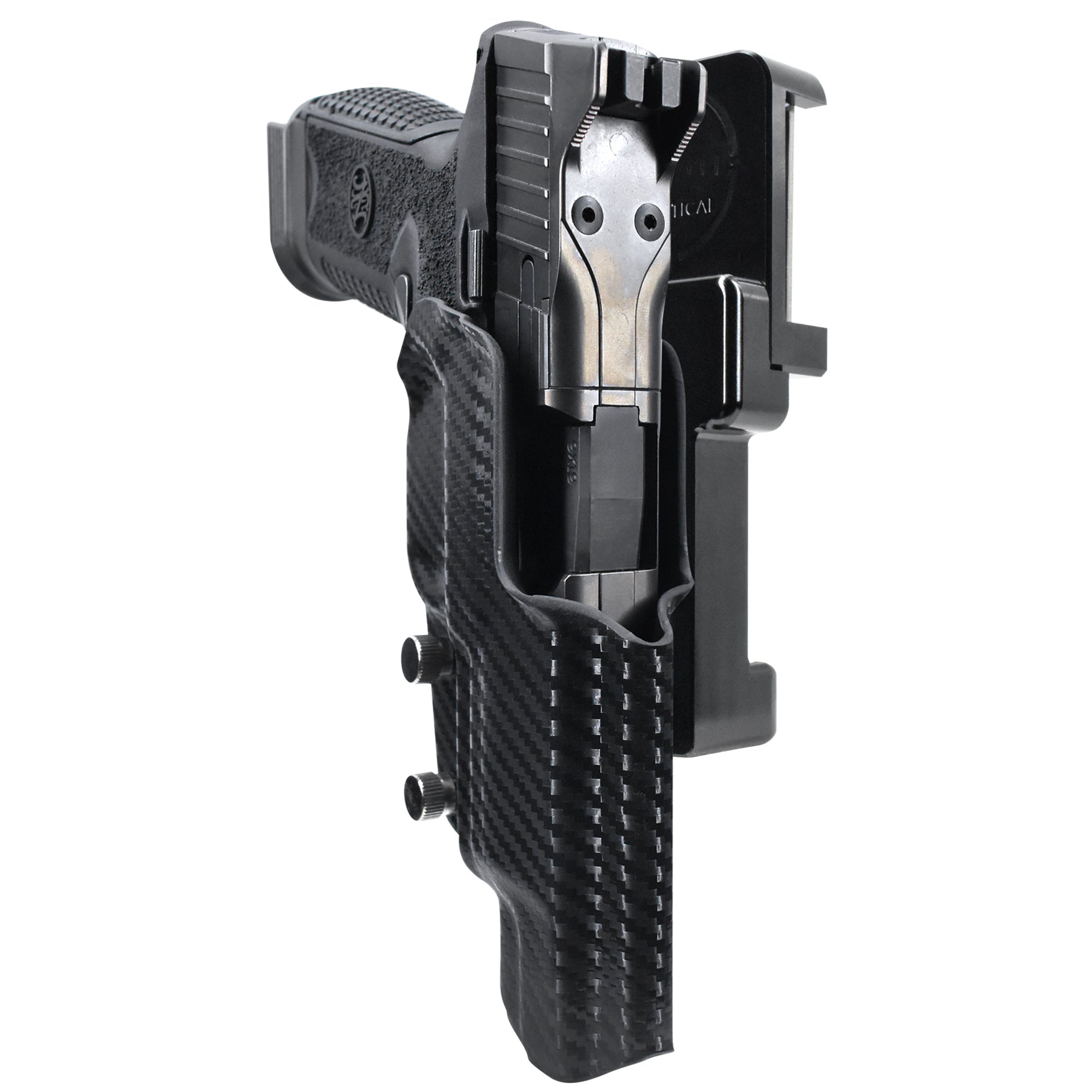 Alloy Competition Holster Black / Carbon Fiber