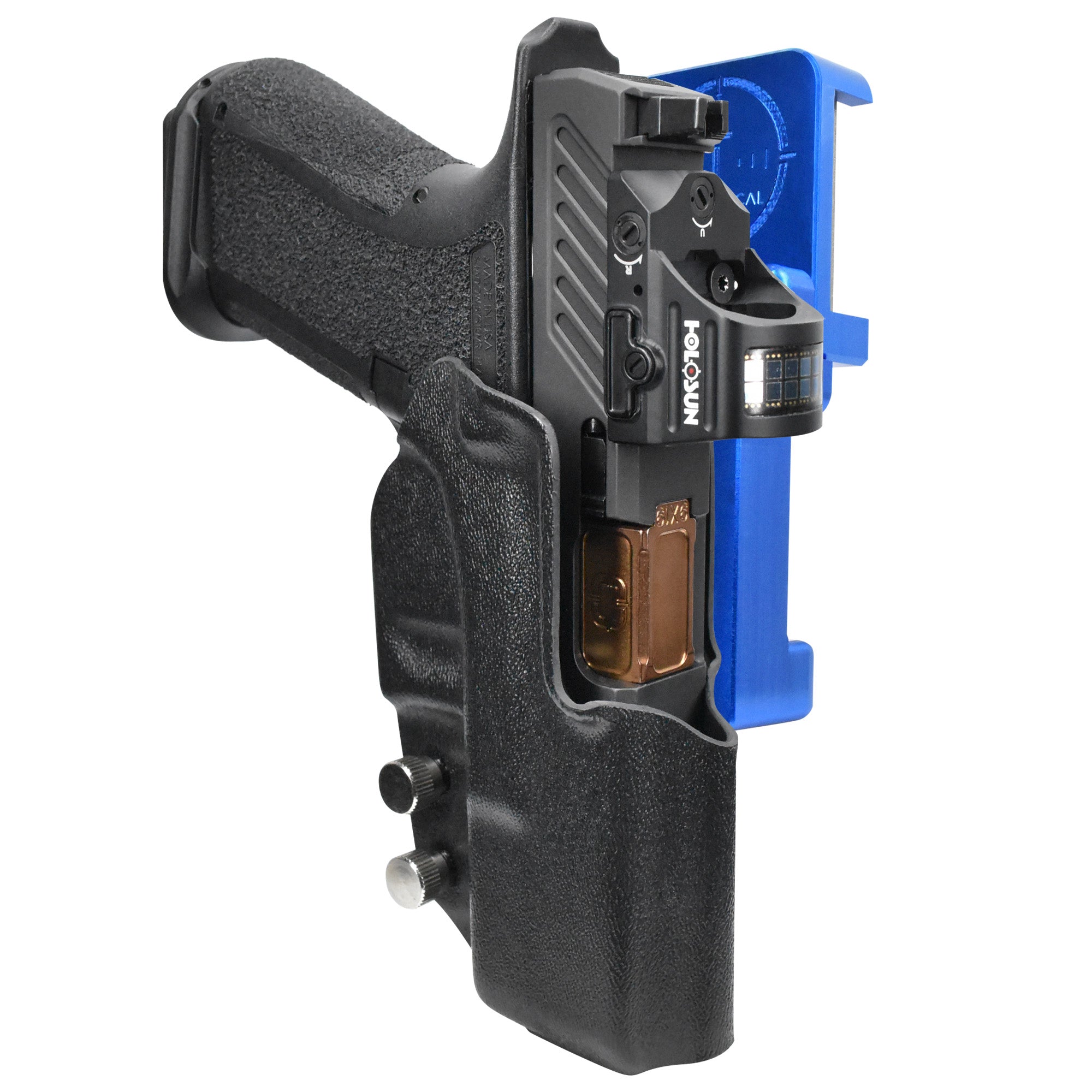 Alloy Competition Holster Blue / Black