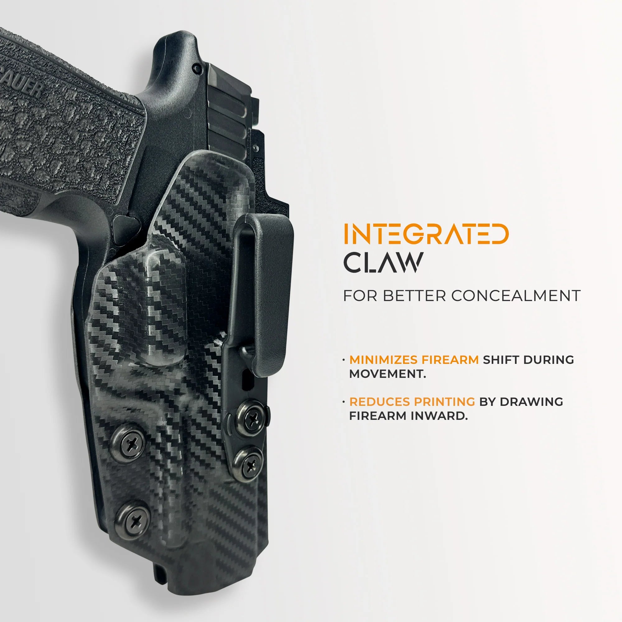 Walther PDP 4.5'' IWB Claw Tuckable Holster