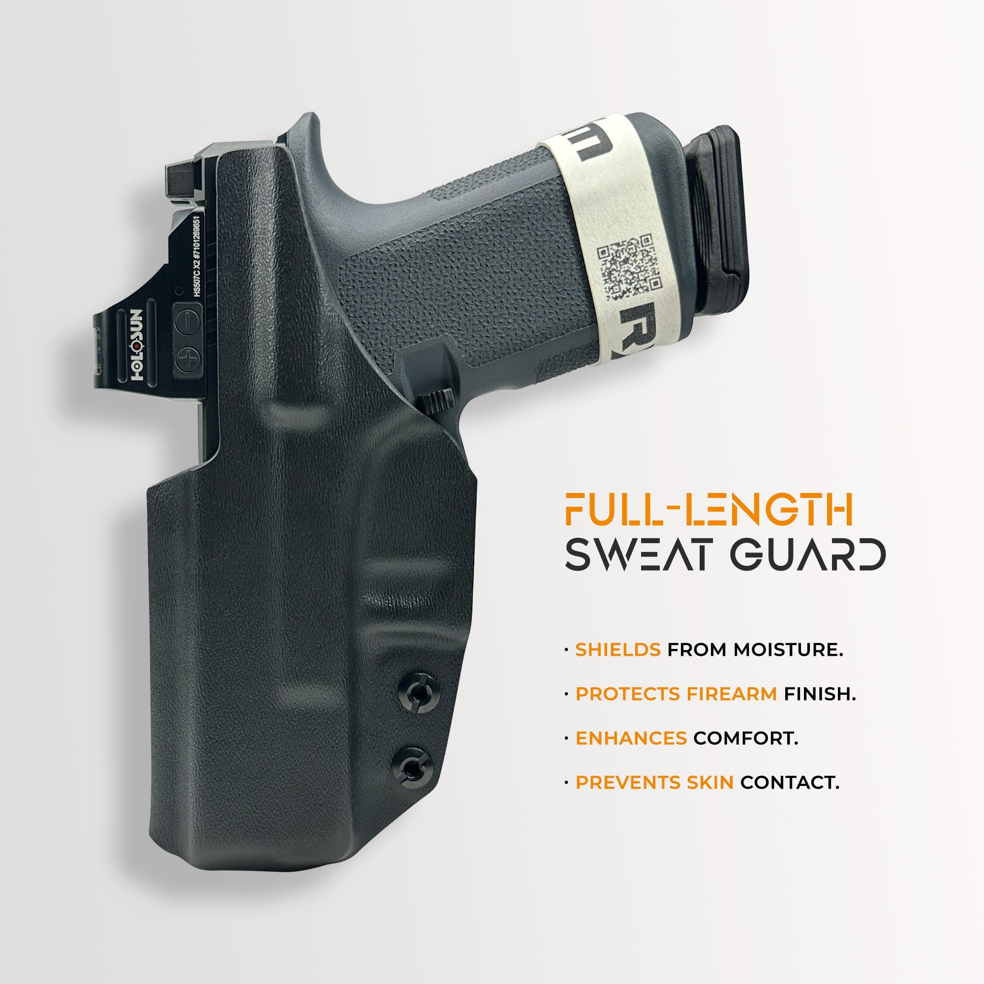 IWB High Sweat Shield Holster for CZ P-10 F Maxtor Tactical Highlight Image 7