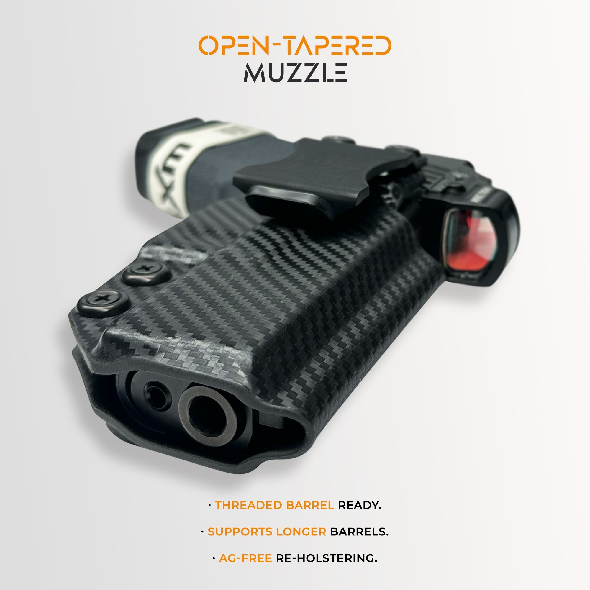 IWB High Sweat Shield Holster for Canik METE MC9 PRIME Maxtor Tactical Highlight Image 3