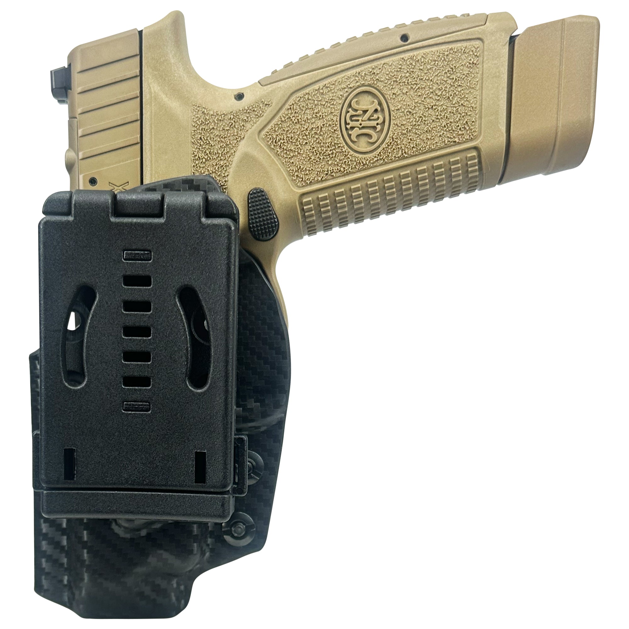 OWB Classic Clip-on Holster for FN Reflex XL Maxtor Tactial Carbon Fiber 2