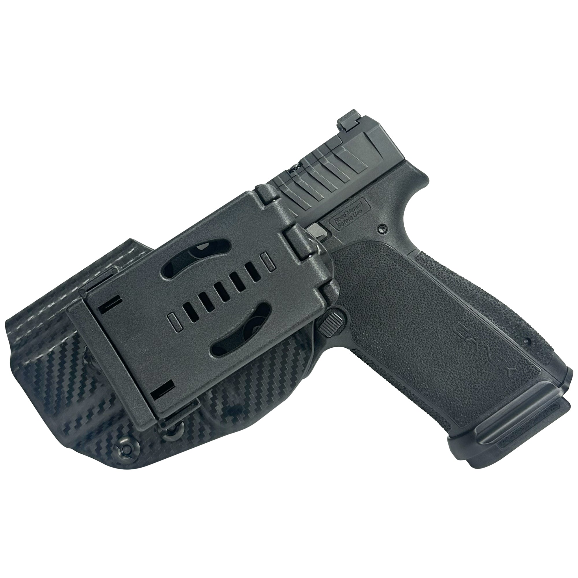 OWB Classic Clip-on Holster for Canik METE MC9 PRIME Maxtor Tactial Carbon Fiber 4