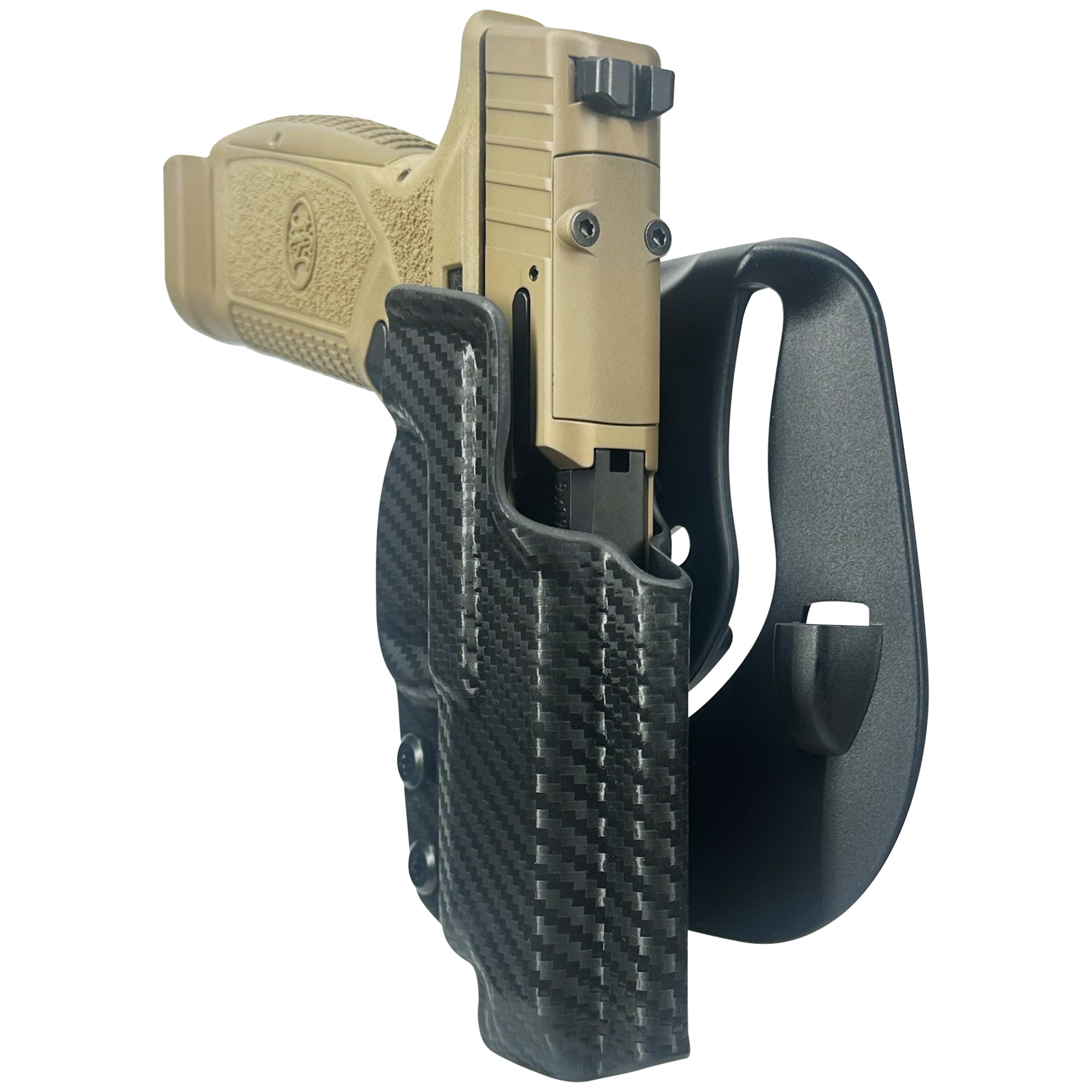 OWB Paddle Holster for FN Reflex XL Maxtor Tactical Carbon Fiber 2
