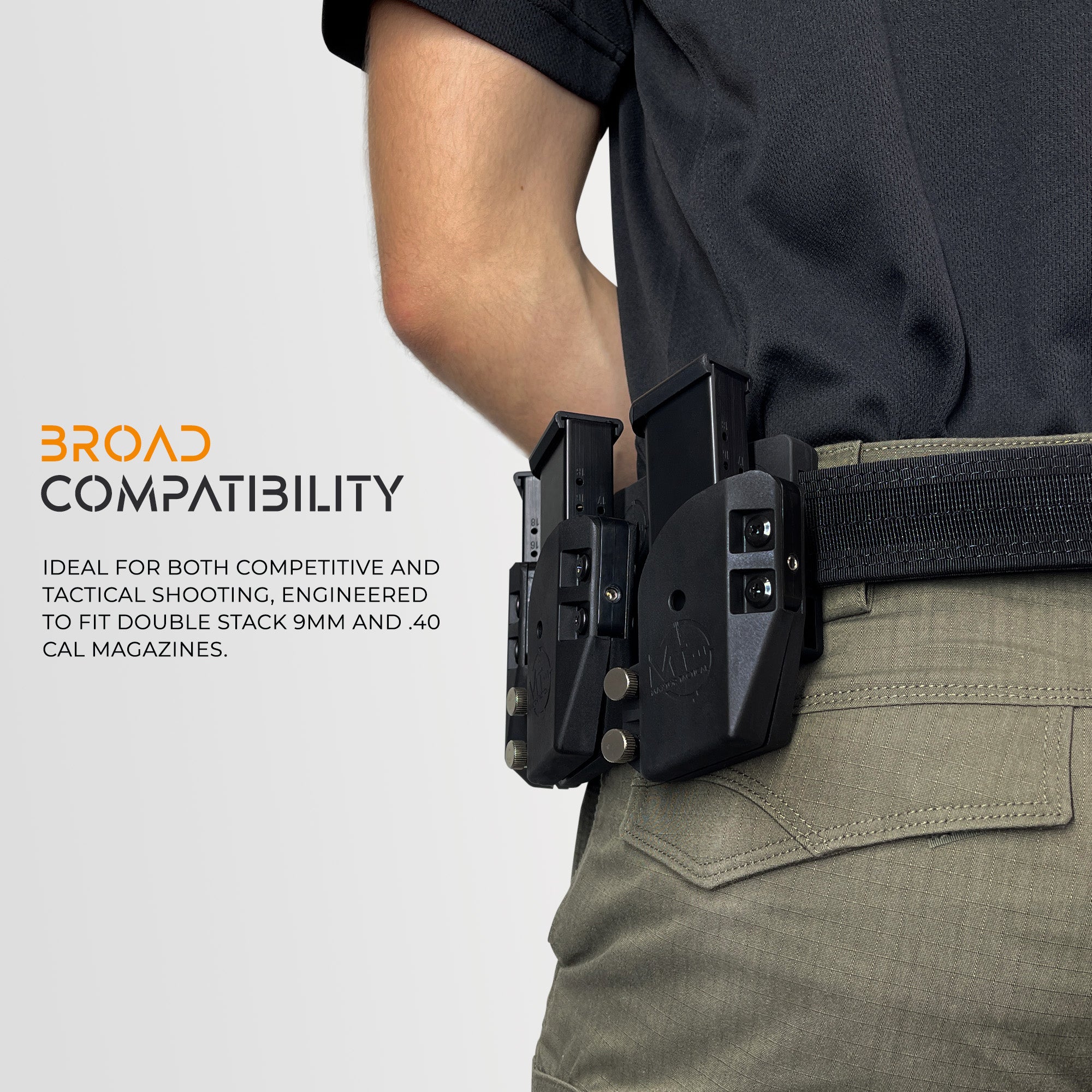Combo 2 : Ultimate Competition Belt + 4 Rapid Draw Competition Mag Pouch