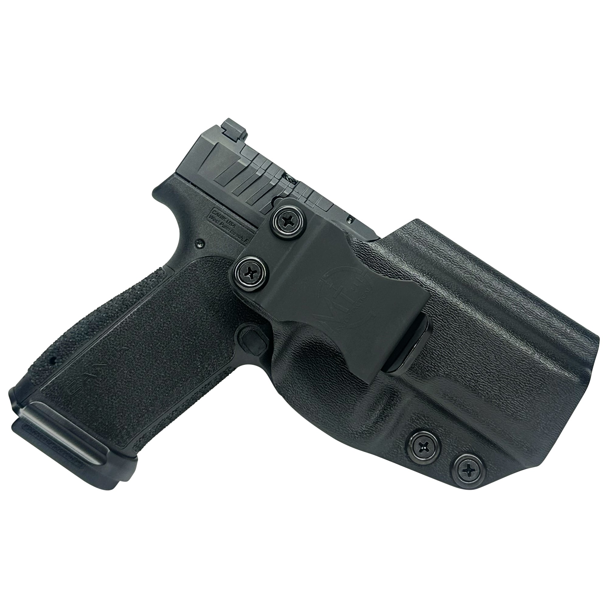 IWB High Sweat Shield Holster for Canik METE MC9 PRIME Maxtor Tactical Black 3