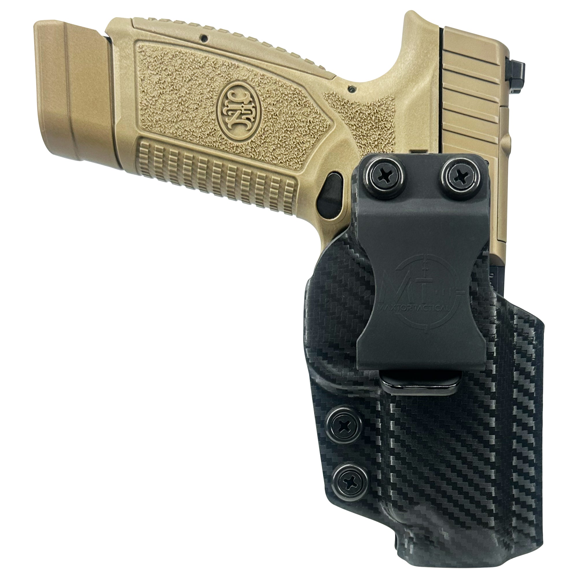 IWB High Sweat Shield Holster for FN Reflex XL Maxtor Tactical Carbon Fiber 1