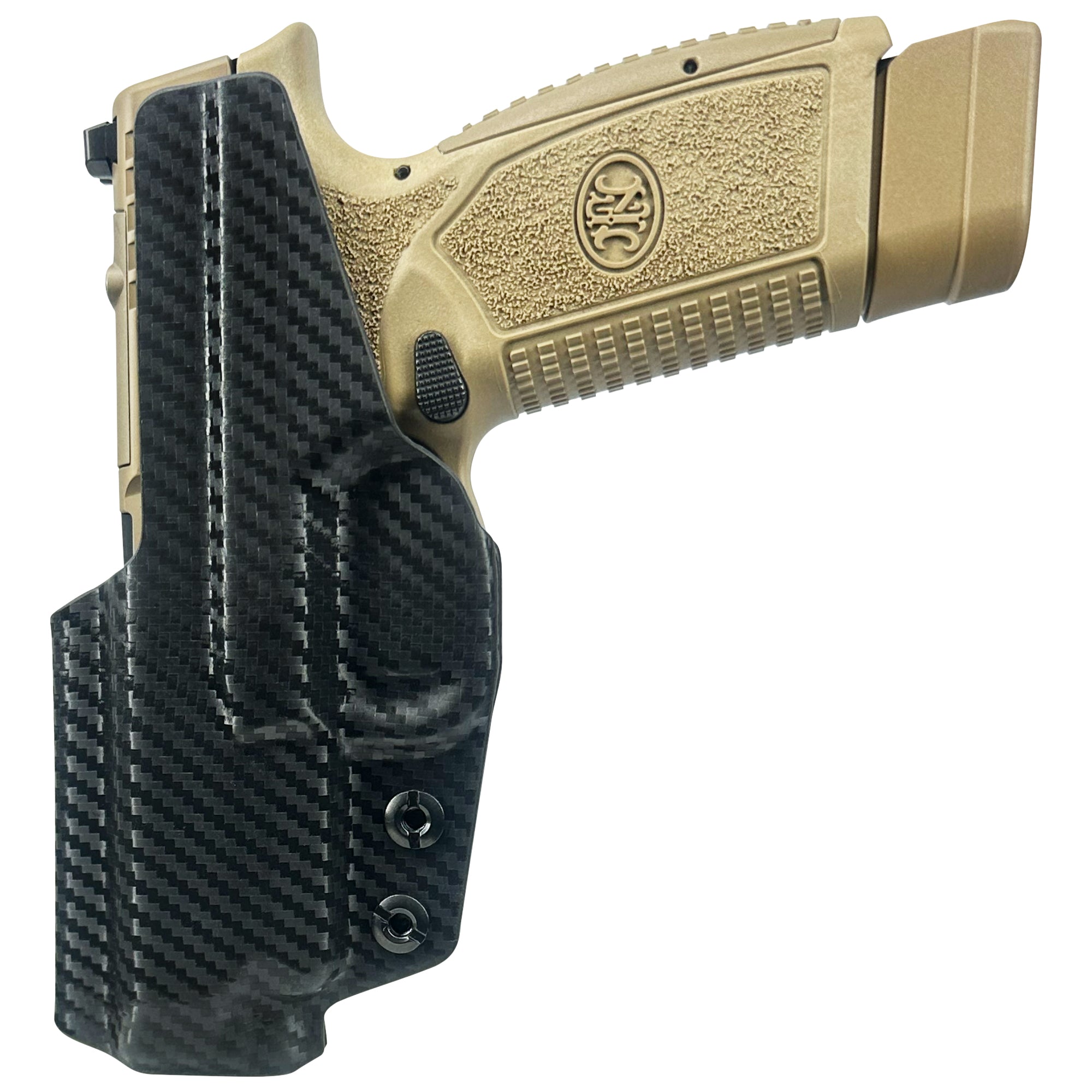 IWB High Sweat Shield Holster for FN Reflex XL Maxtor Tactical Carbon Fiber 2