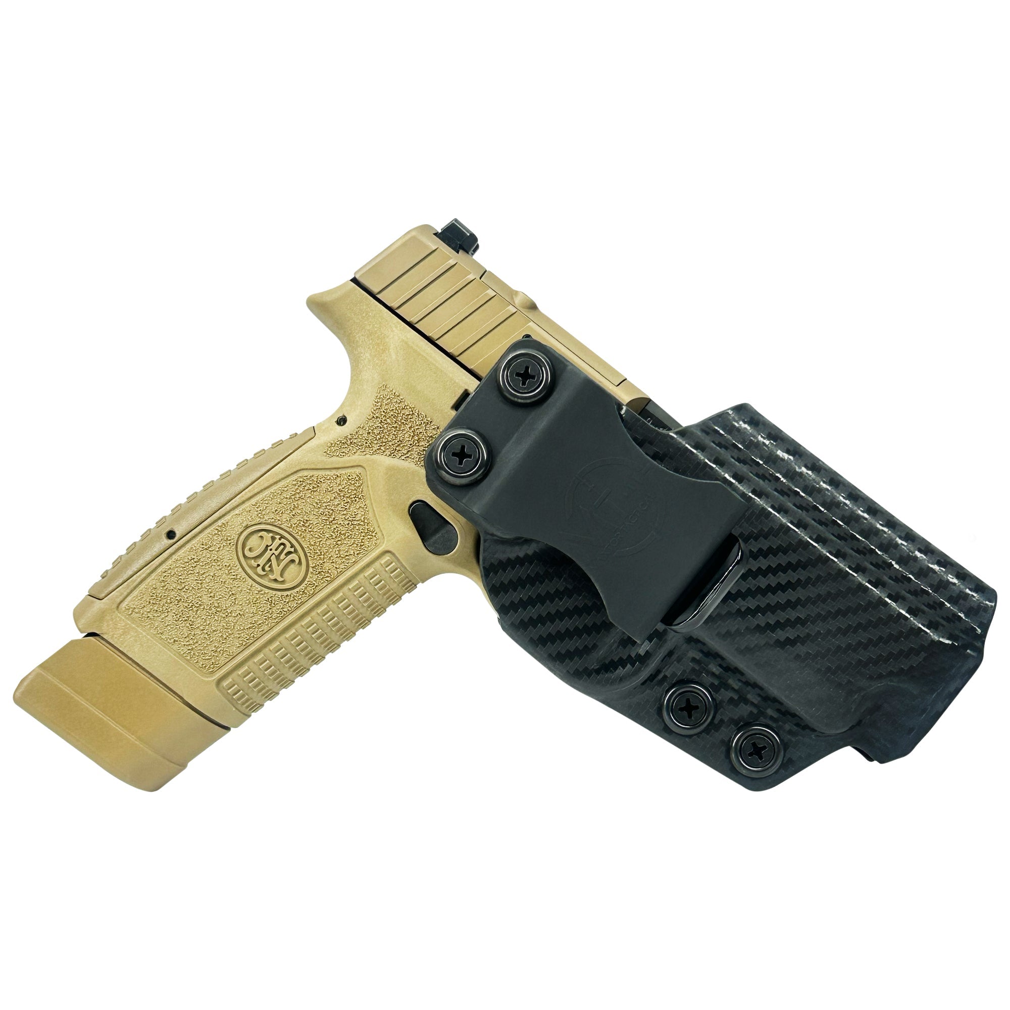 IWB High Sweat Shield Holster for FN Reflex XL Maxtor Tactical Carbon Fiber 3