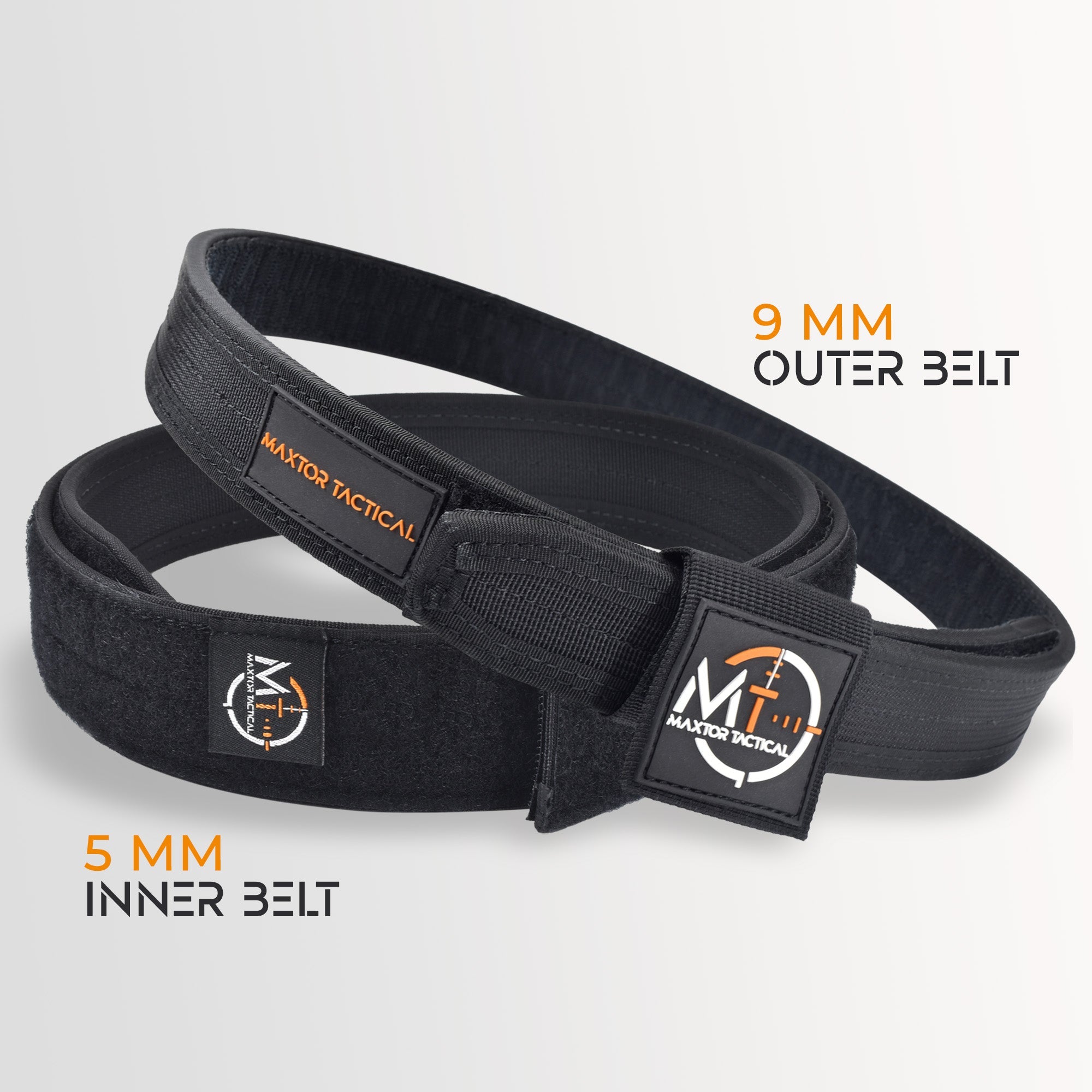 Heavy-duty IDPA outer and inner belt combo