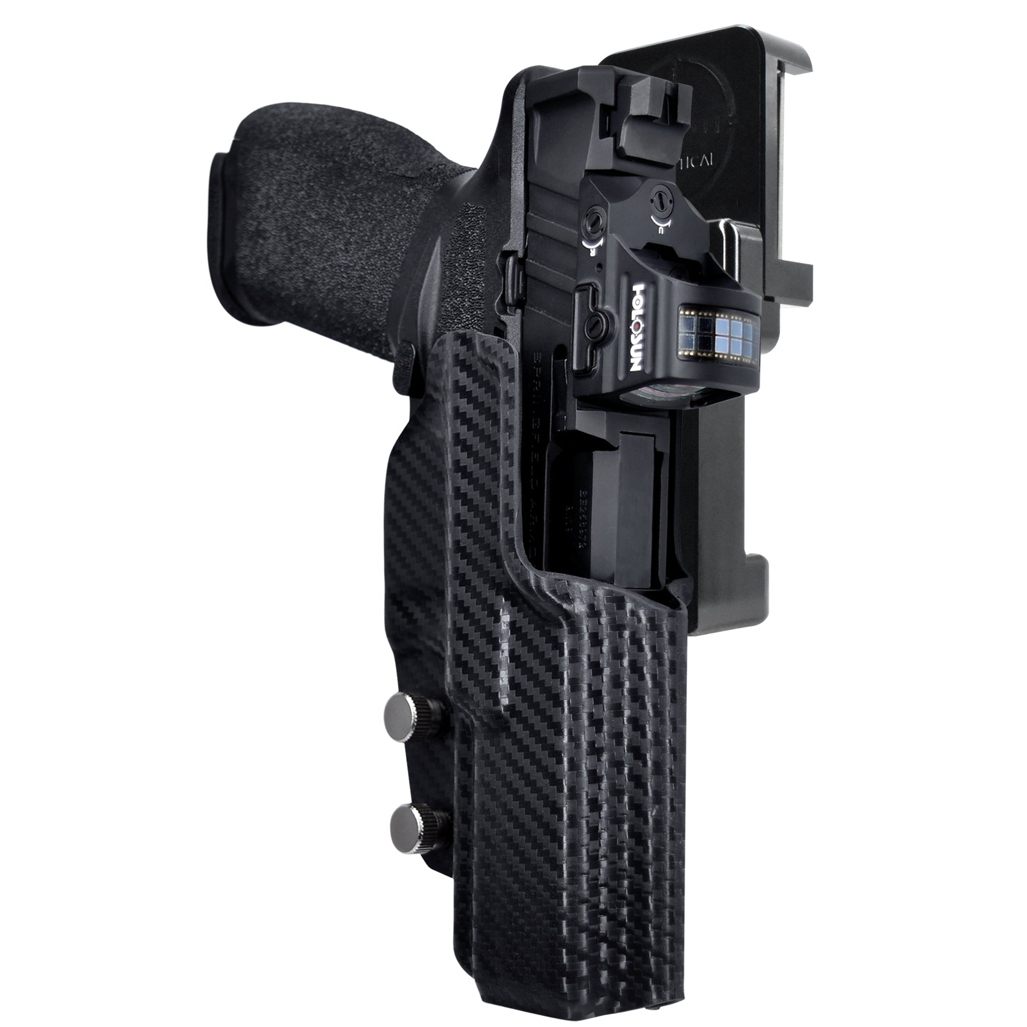 Alloy Competition Holster Black / Carbon Fiber