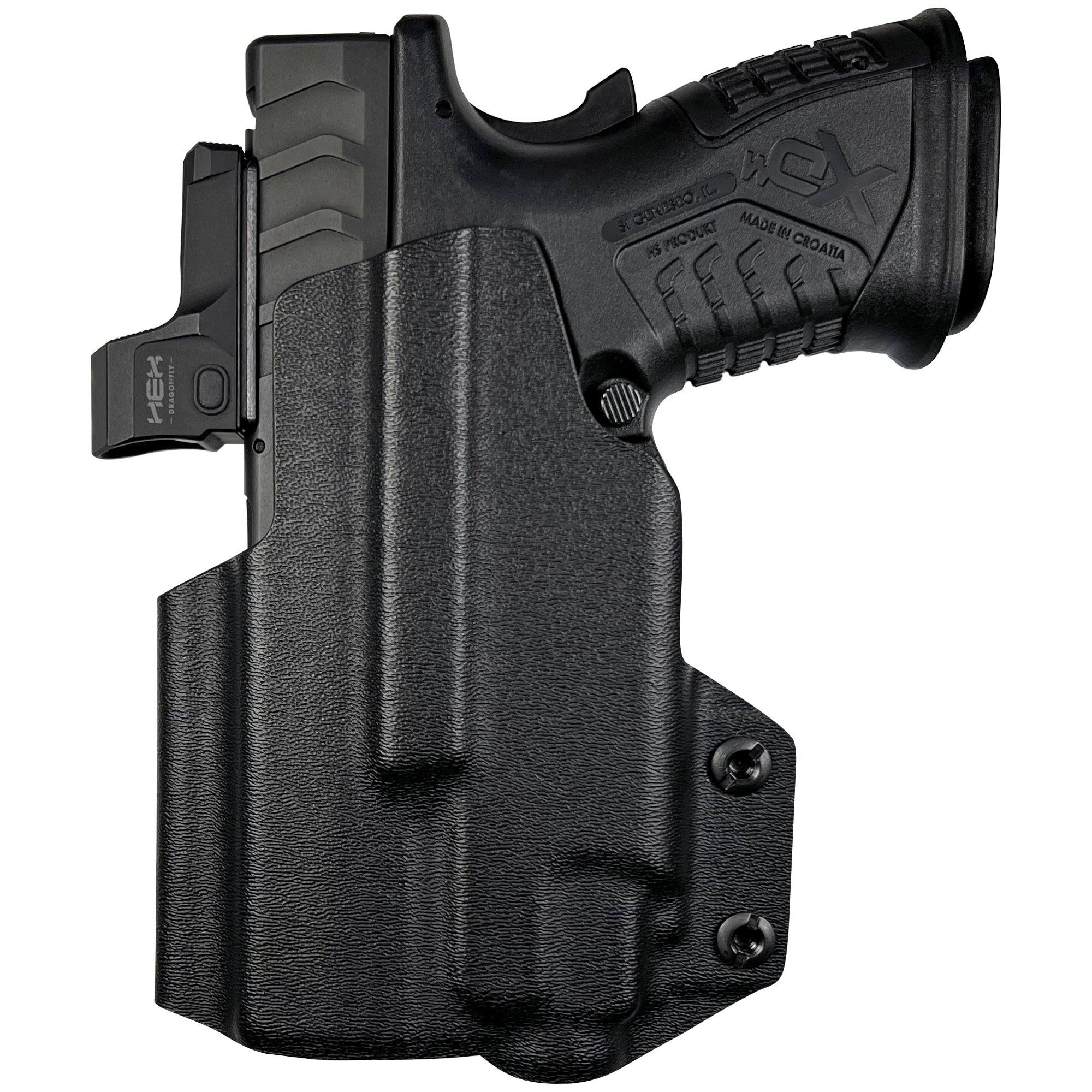 Springfield Armory XD-M Elite 3.8'' w/ Streamlight TLR-8 Holster - IWB Claw Tuckable