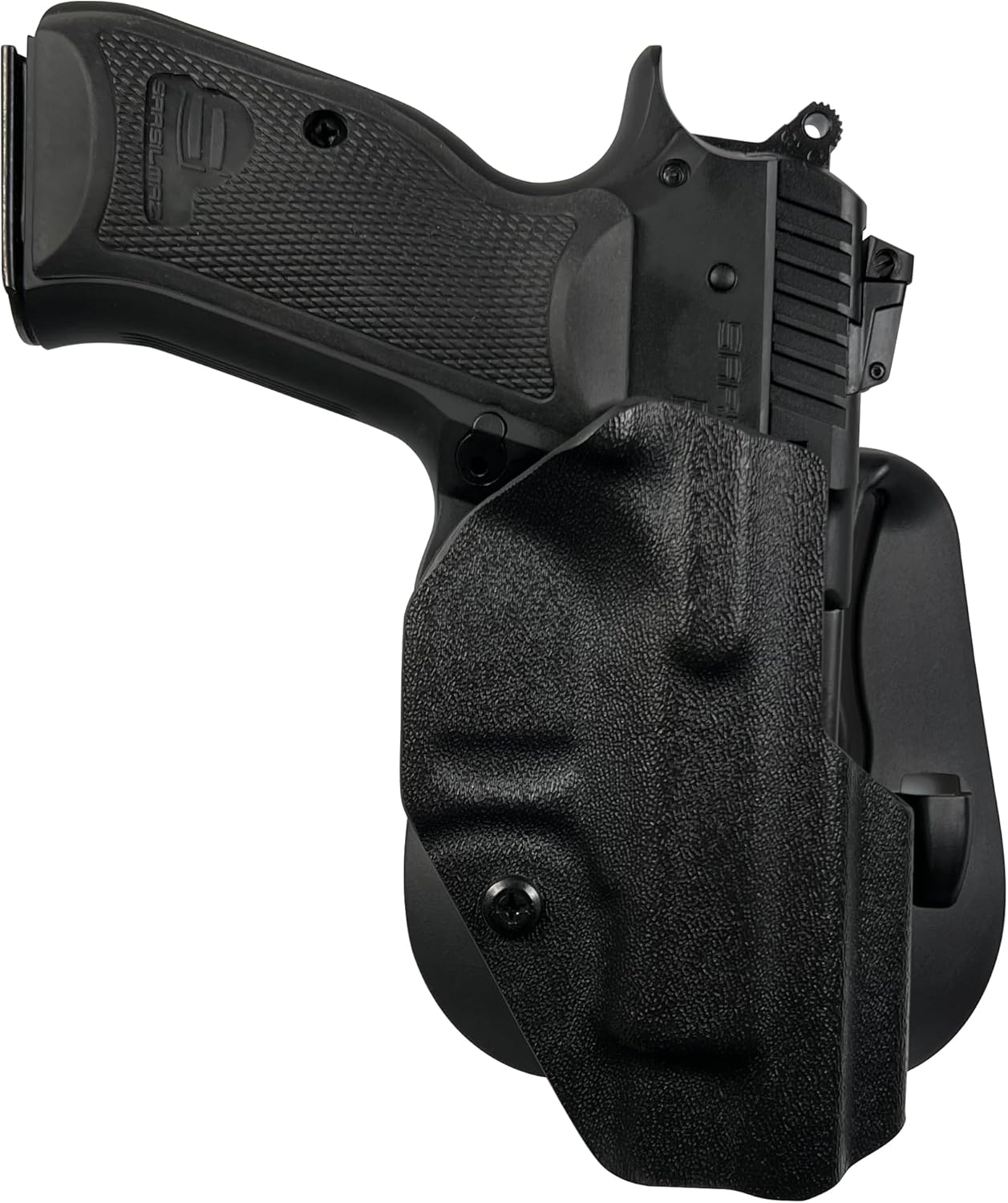 OWB Paddle Holster for Sarsilmaz P8S Maxtor Tactical Black 1