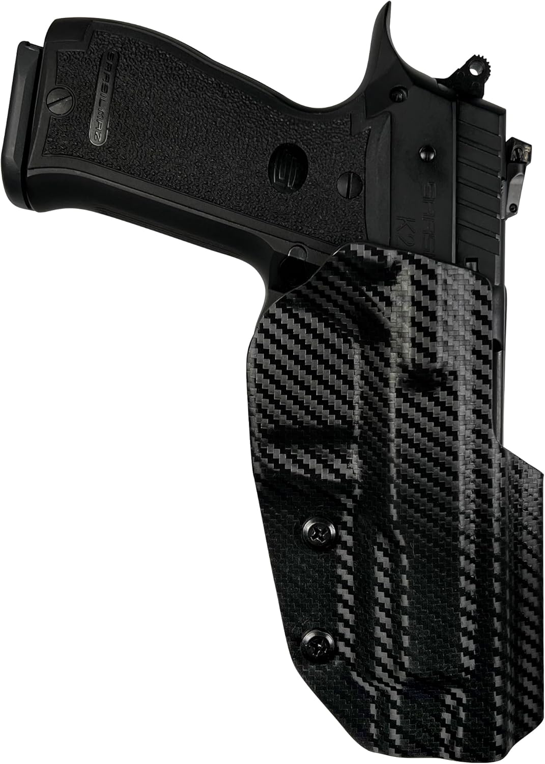 OWB Classic Clip-on Holster for Sarsilmaz K2-45 Maxtor Tactial Carbon Fiber 1