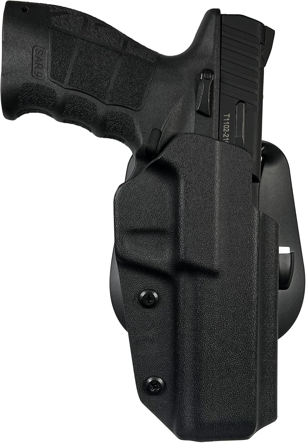 OWB Paddle Holster for Sarsilmaz SAR9 Sport Maxtor Tactical Black 1