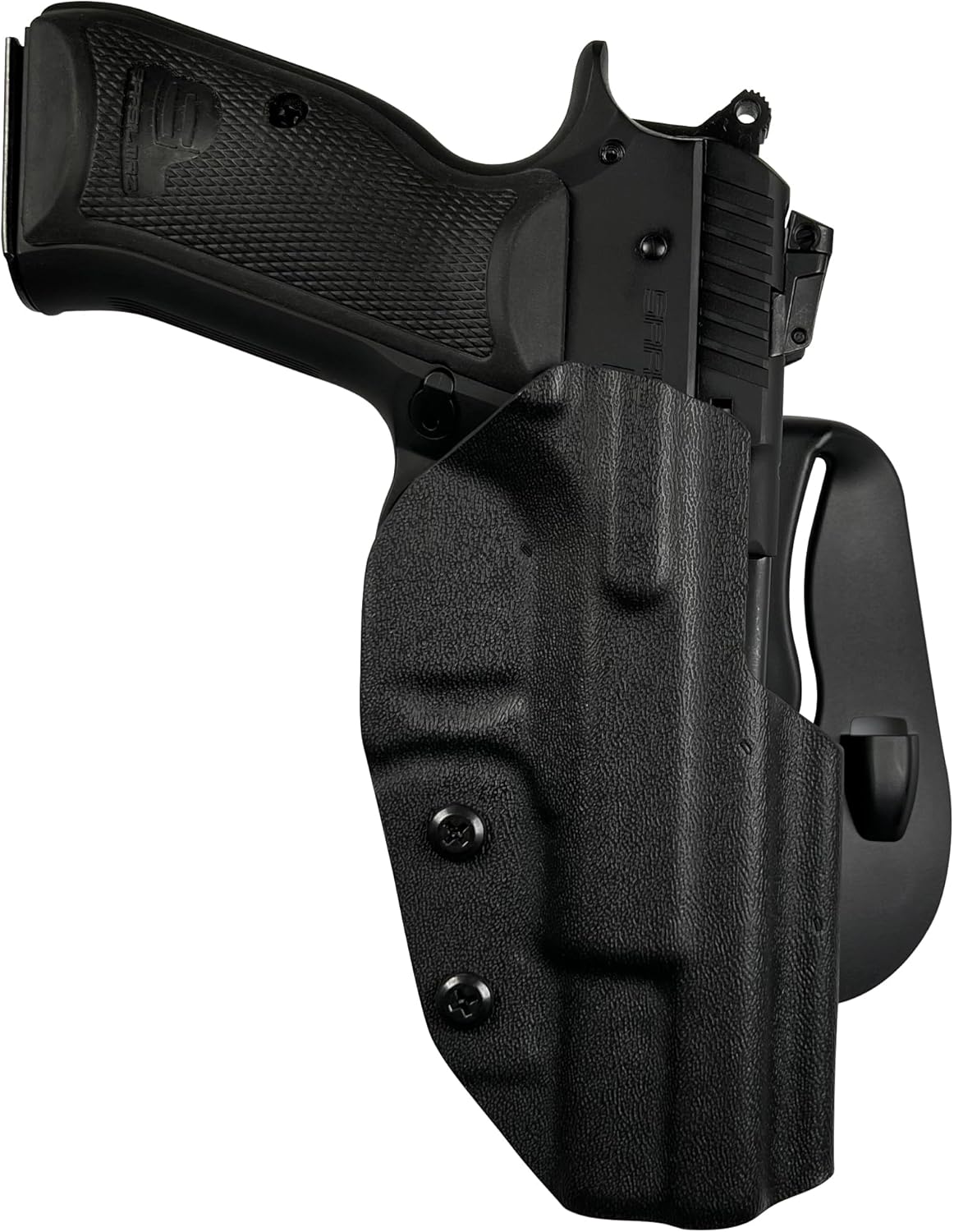 OWB Paddle Holster for Sarsilmaz P8L Maxtor Tactical Black 1