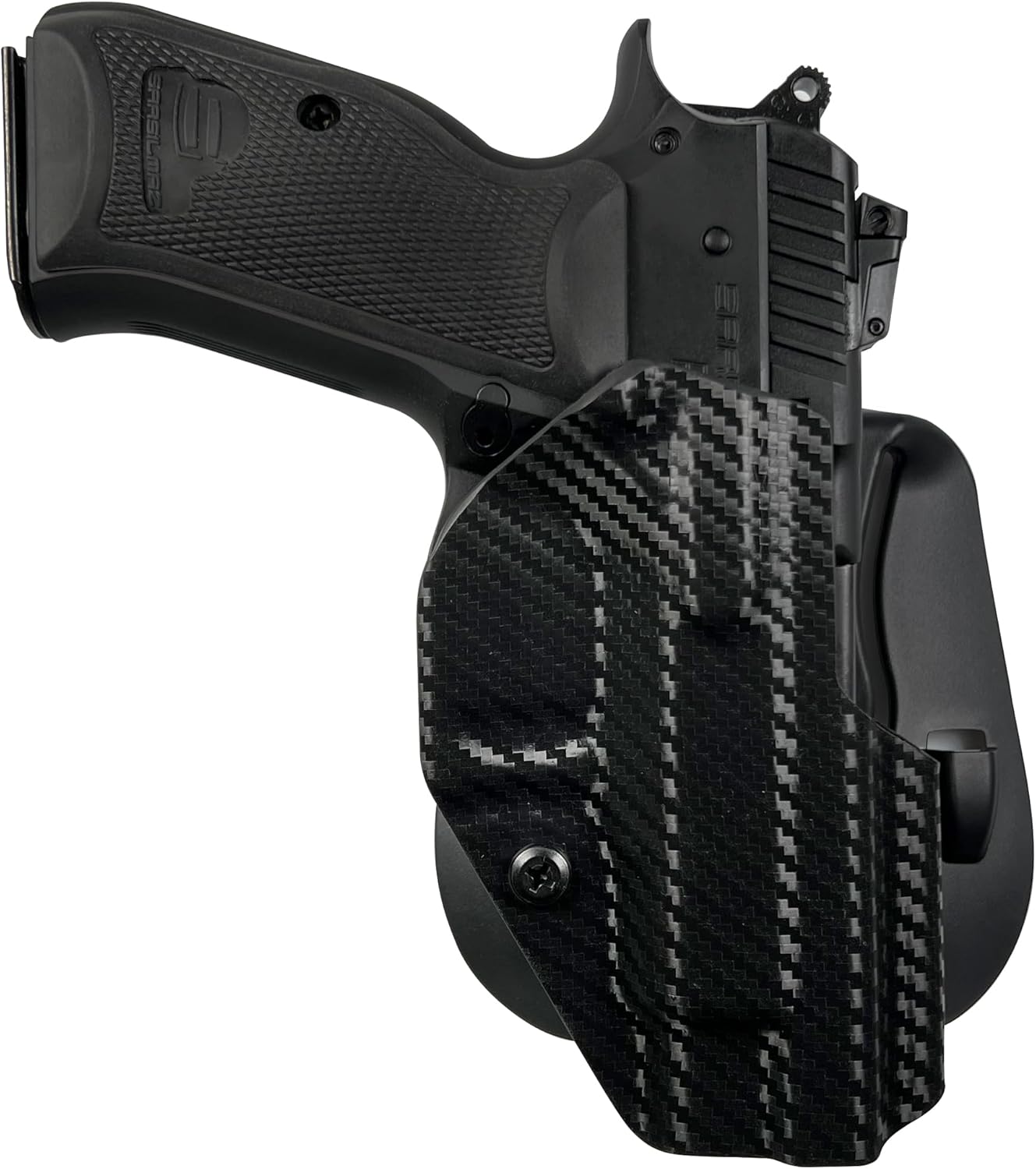OWB Paddle Holster for Sarsilmaz P8S Maxtor Tactical Carbon Fiber 1