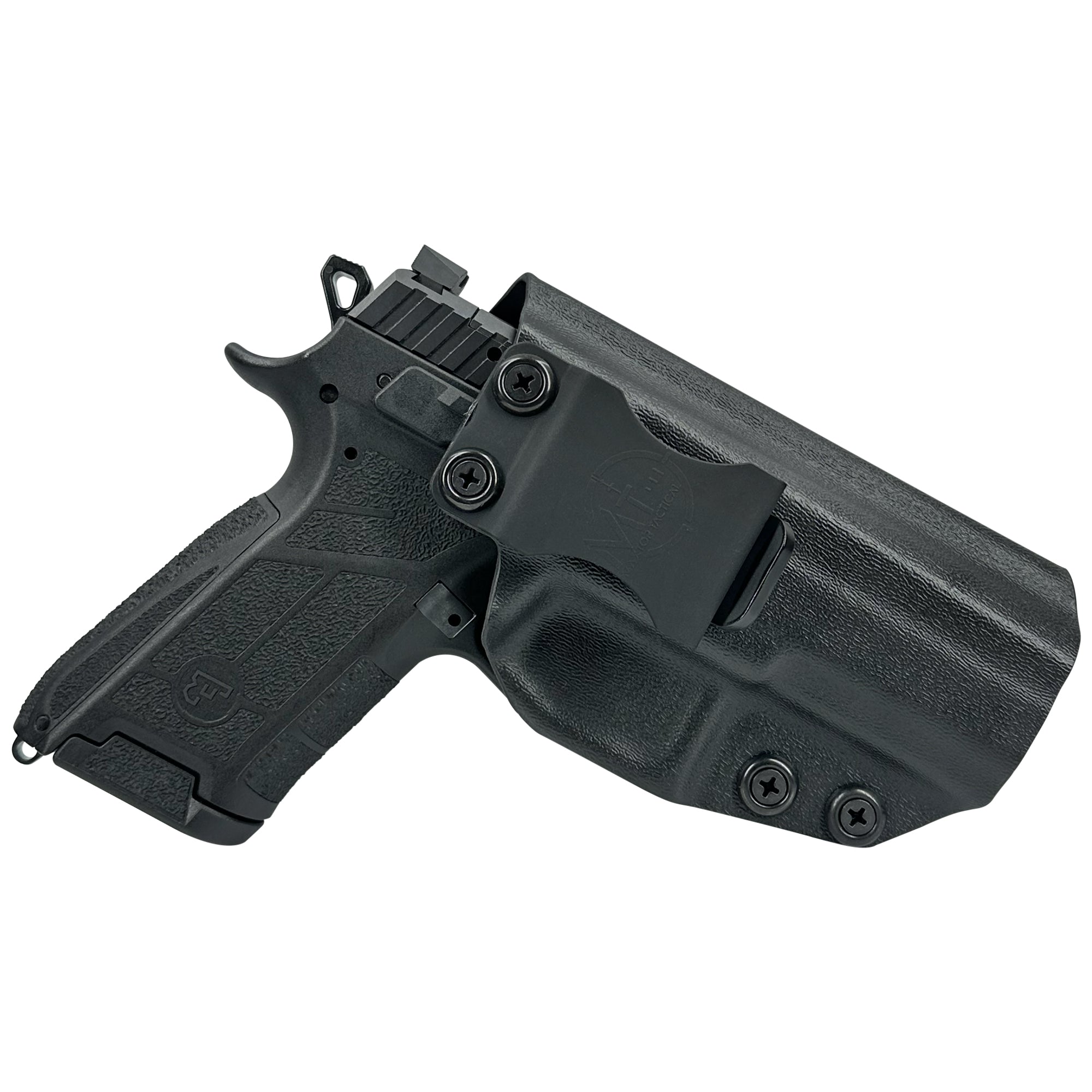 IWB Max Cover Holster for CZ P-09 C Nocturne Maxtor Tactical Black 3