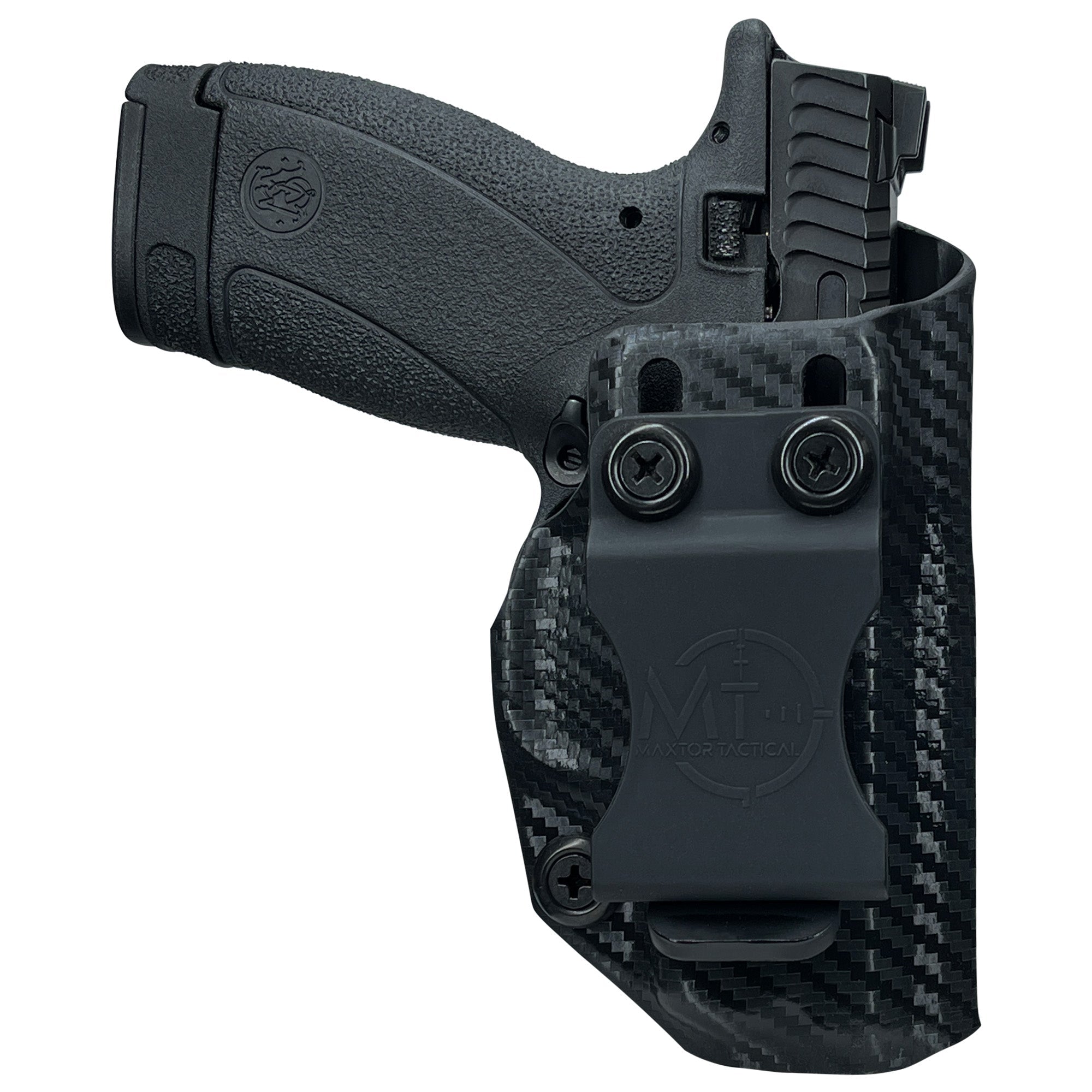 S&W Bodyguard 2.0 IWB Max Cover Holster in Carbon Fiber - Front