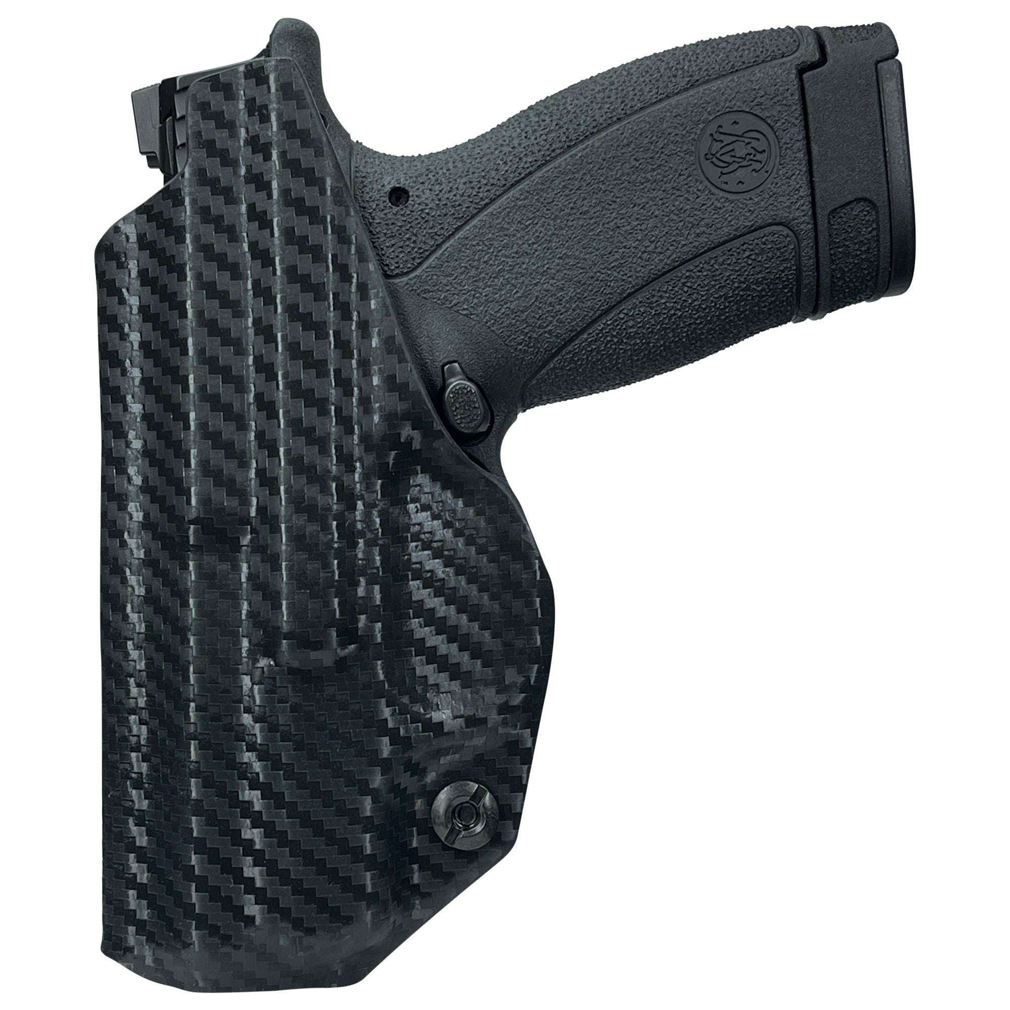 S&W Bodyguard 2.0 IWB Max Cover Holster in Carbon Fiber - Rear