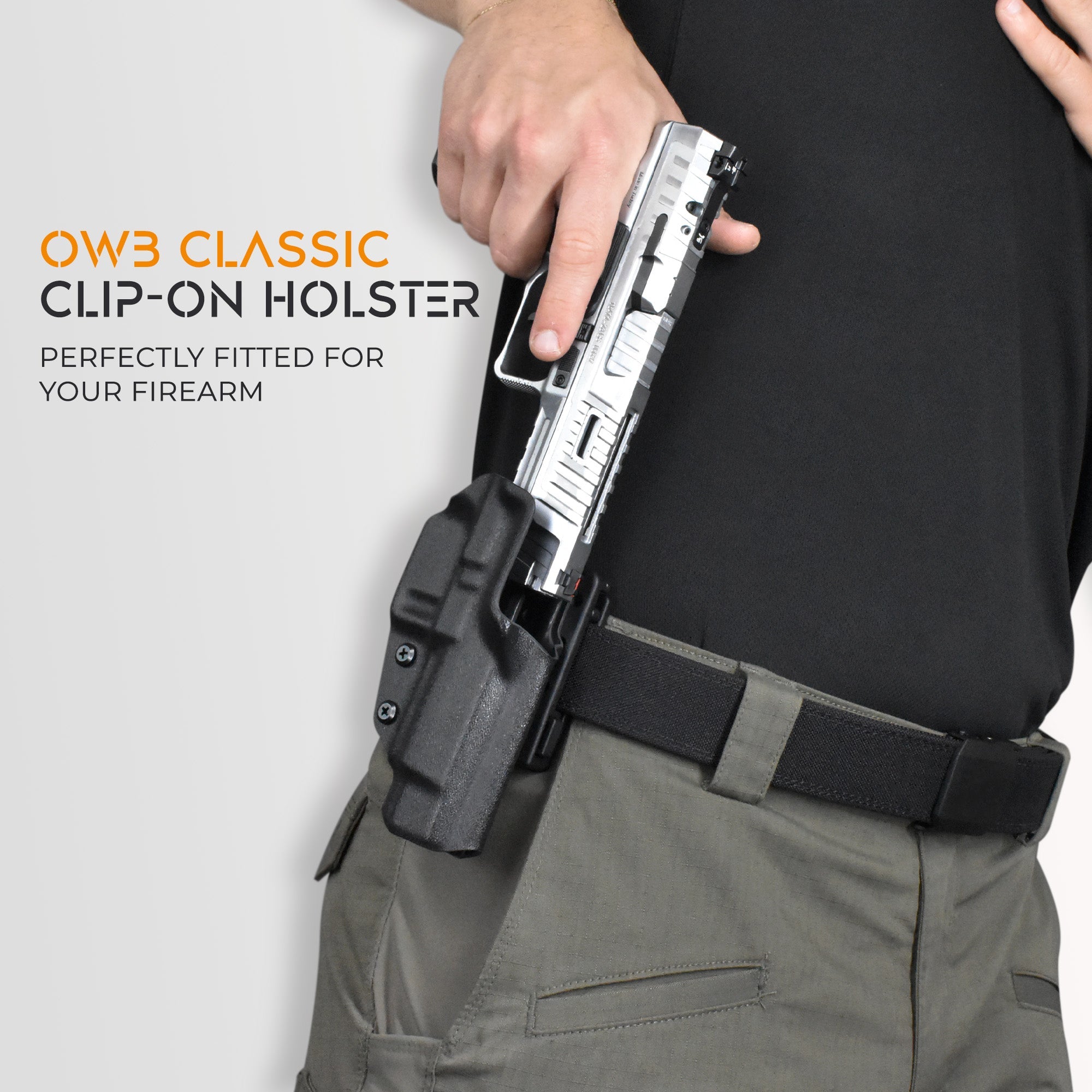 Classic Clip-on Holster Product Highlights - OWB Classic Clip-on