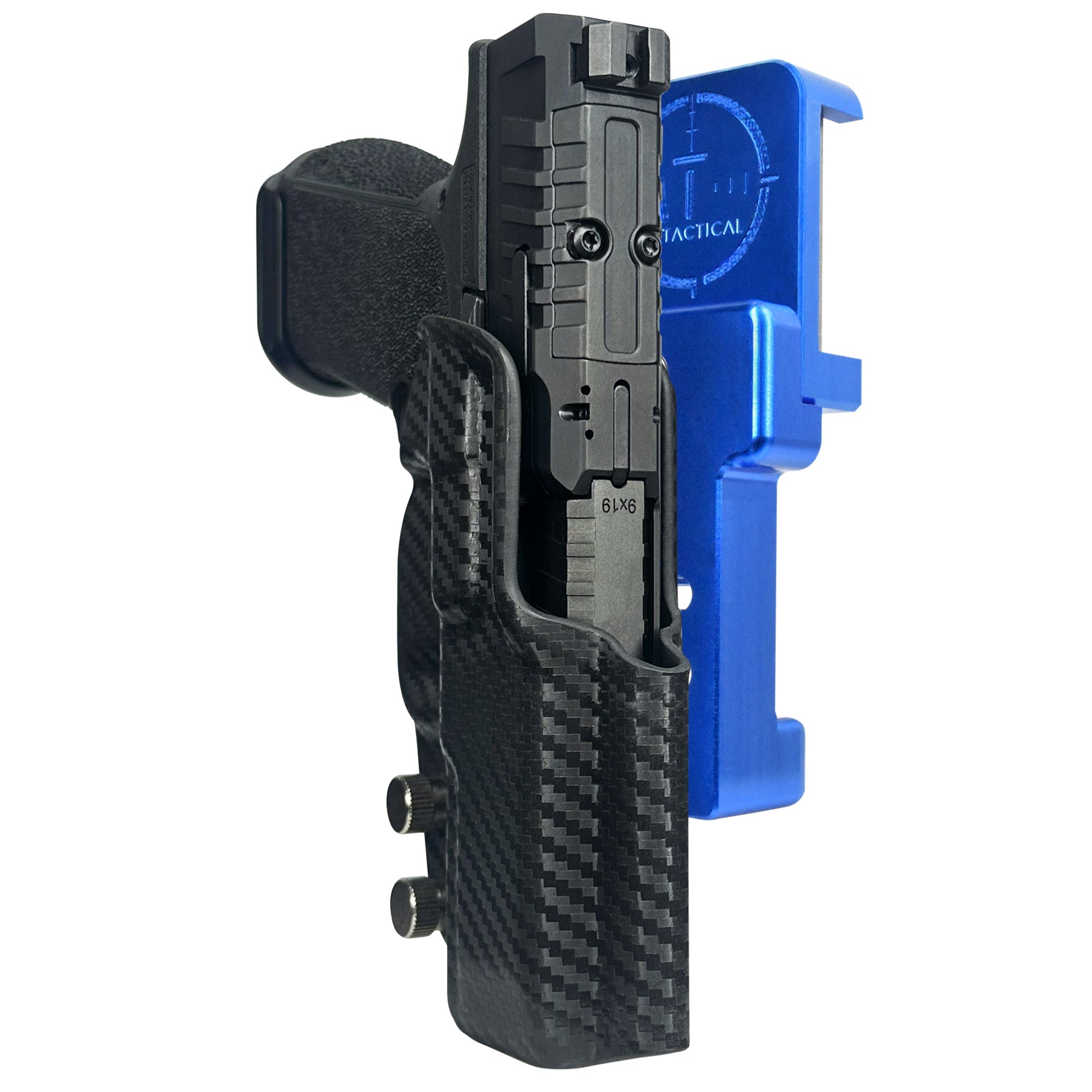 Alloy Competition Holster or Canik METE MC9 PRIME Blue / Carbon Fiber 1