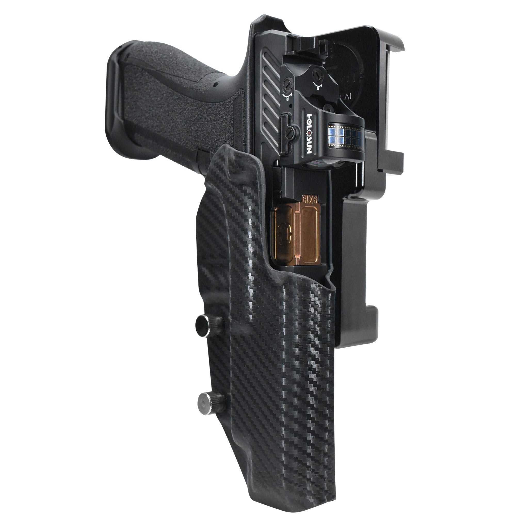 Alloy Competition Holster Black / Carbon Fiber