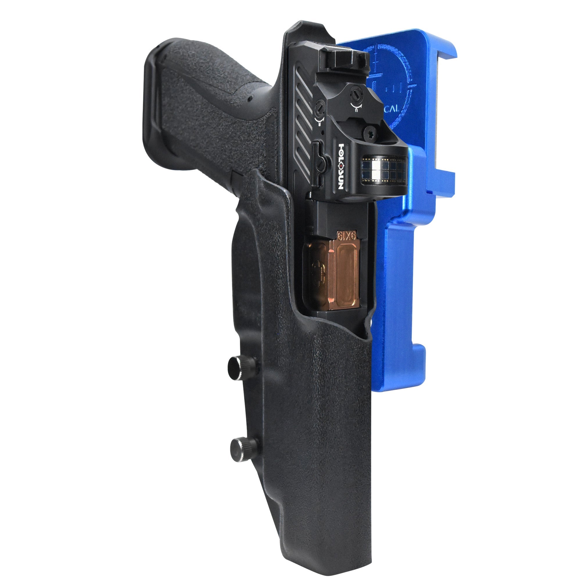 Alloy Competition Holster Blue / Black