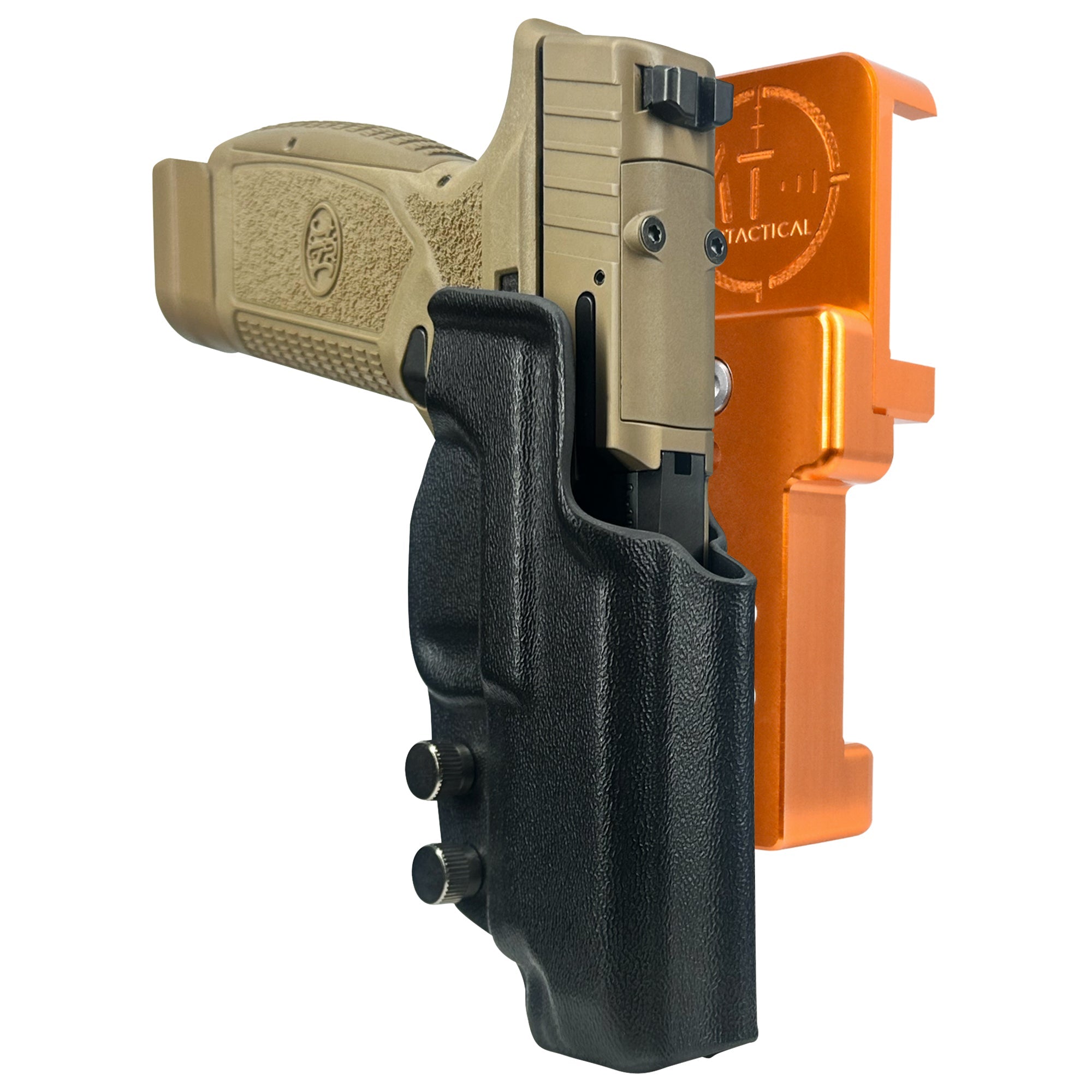 Alloy Competition Holster or FN Reflex XL Orange / Black 1