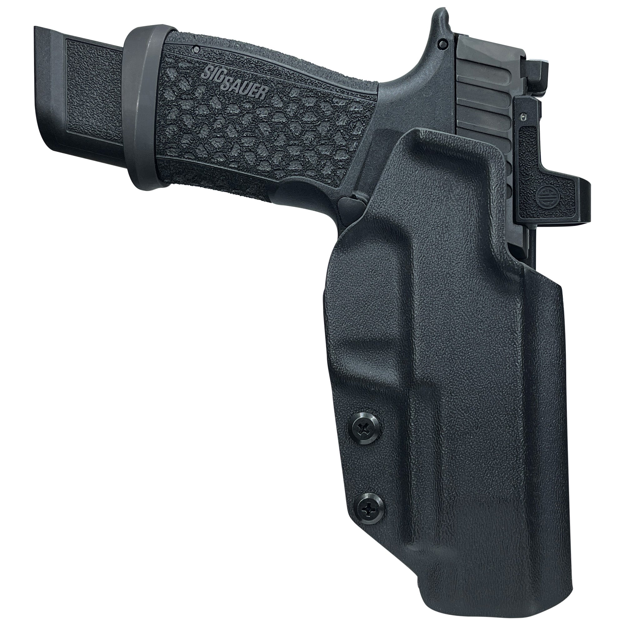 Sig Sauer P365 Fuse Holster - OWB Classic Clip-on - Black - Front