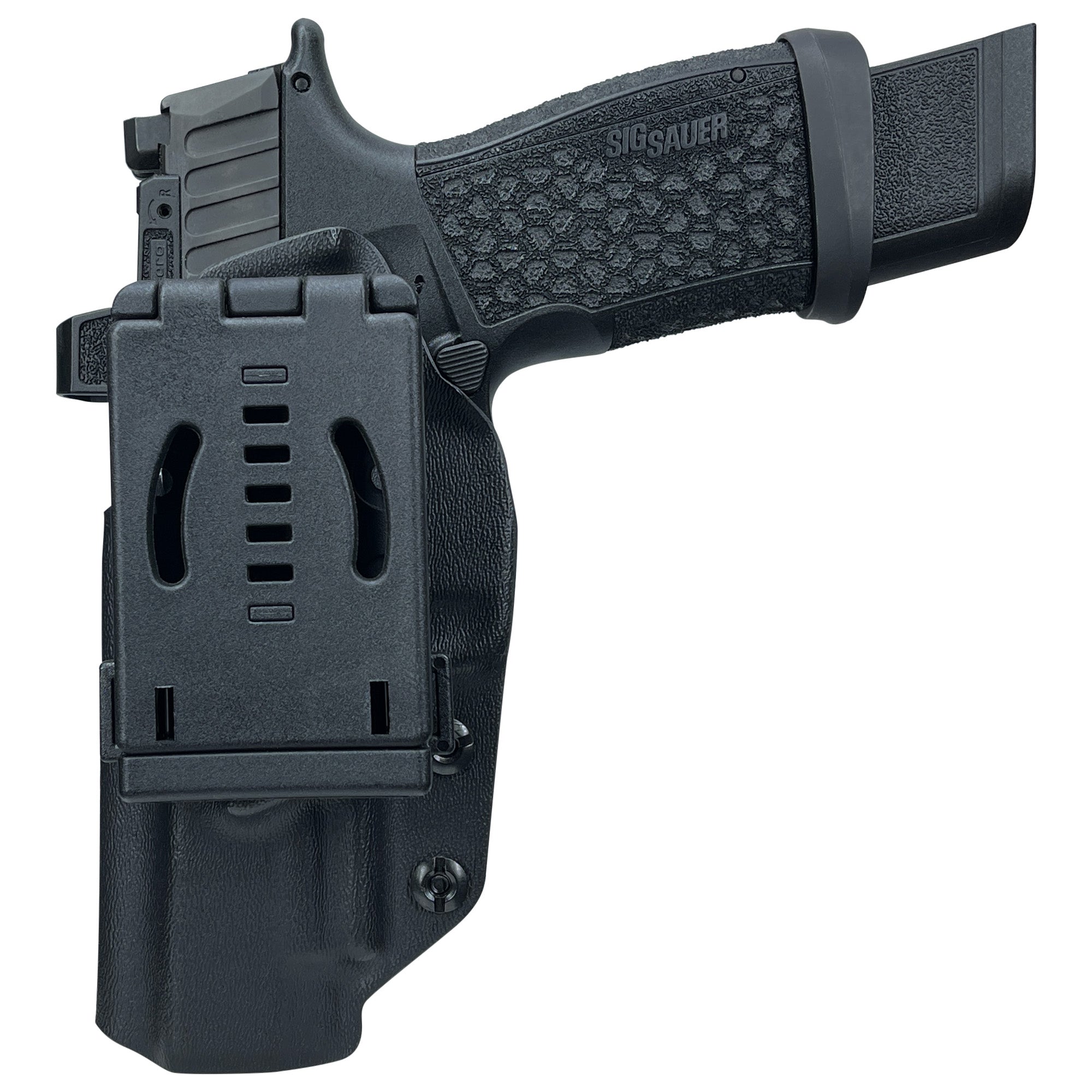 Sig Sauer P365 Fuse Holster - OWB Classic Clip-on - Black - Rear