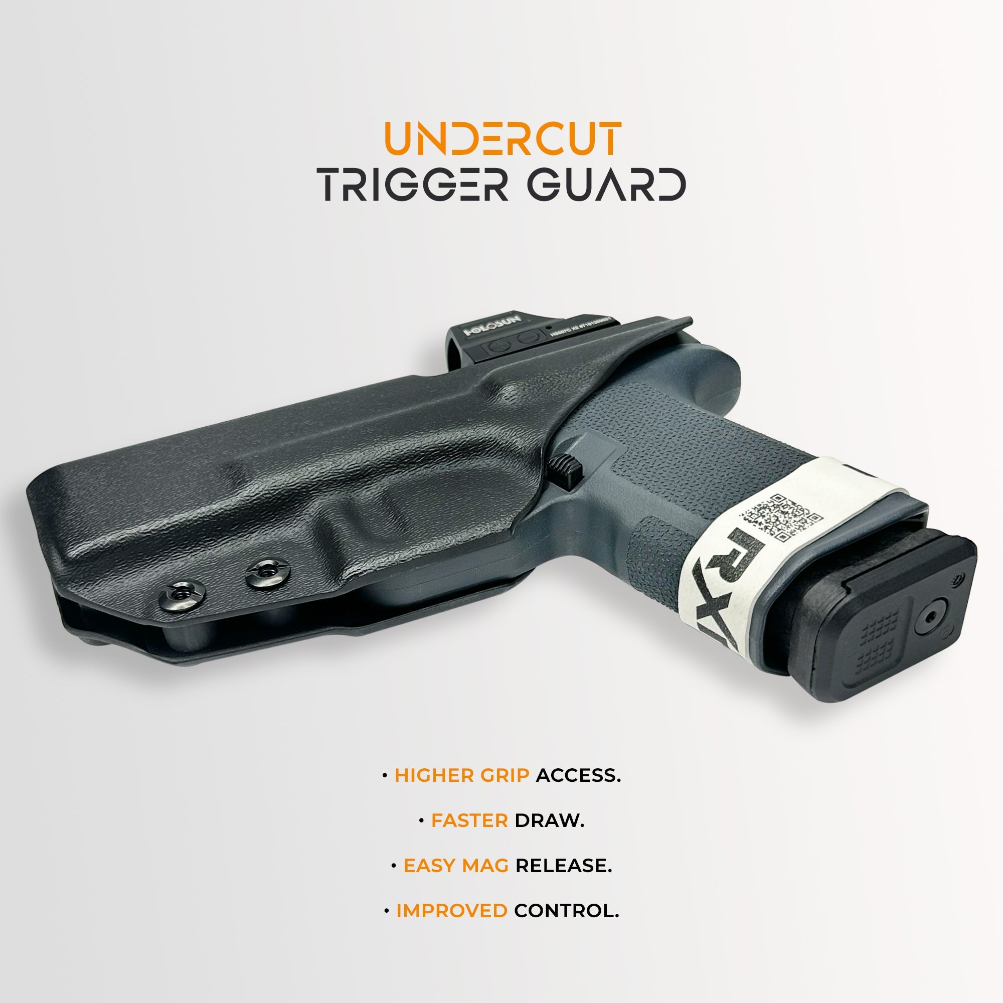 IWB High Sweat Shield Holster for CZ P-10 F Maxtor Tactical Highlight Image 4