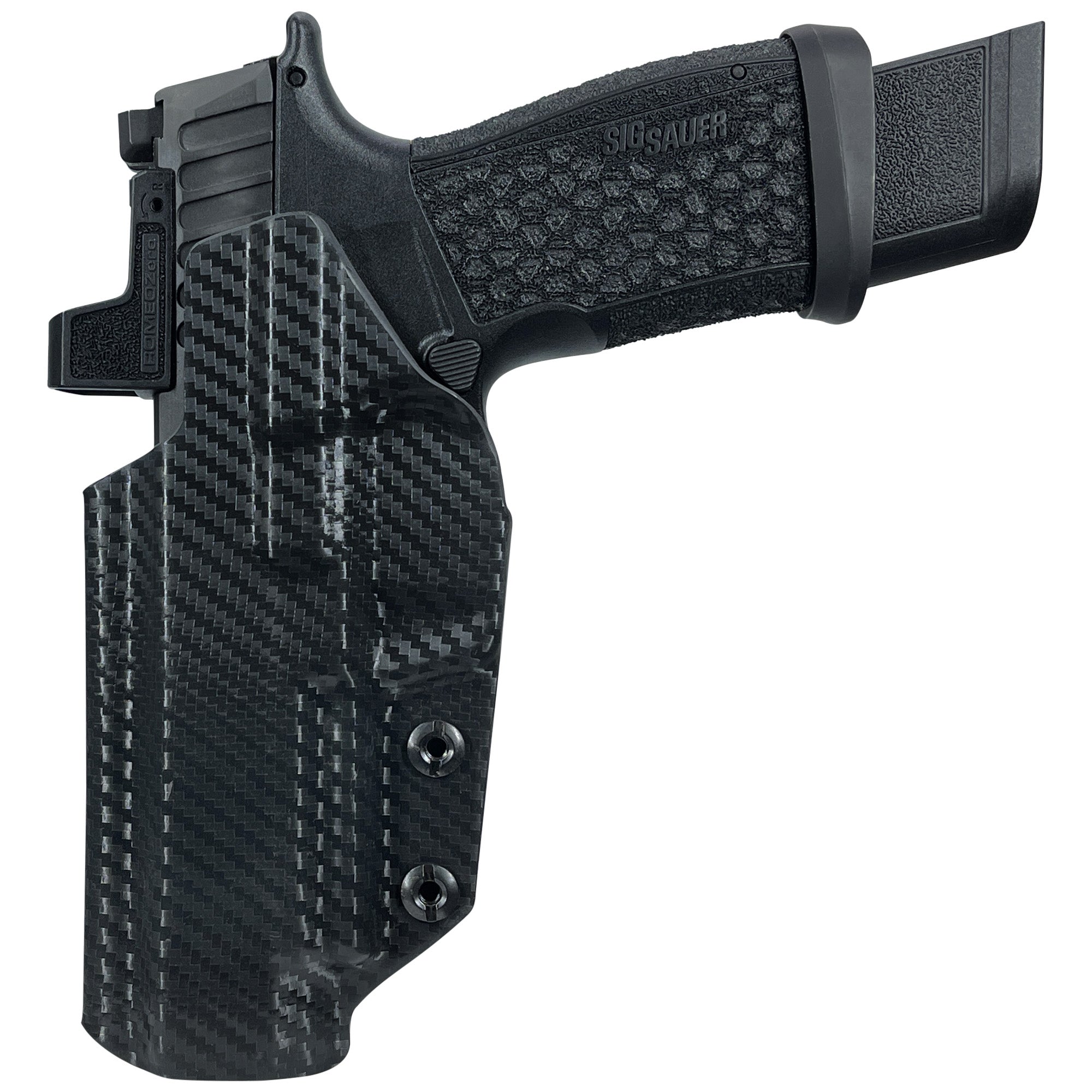 Sig Sauer P365 Fuse Holster - IWB Claw Tuckable in Carbon Fiber Rear