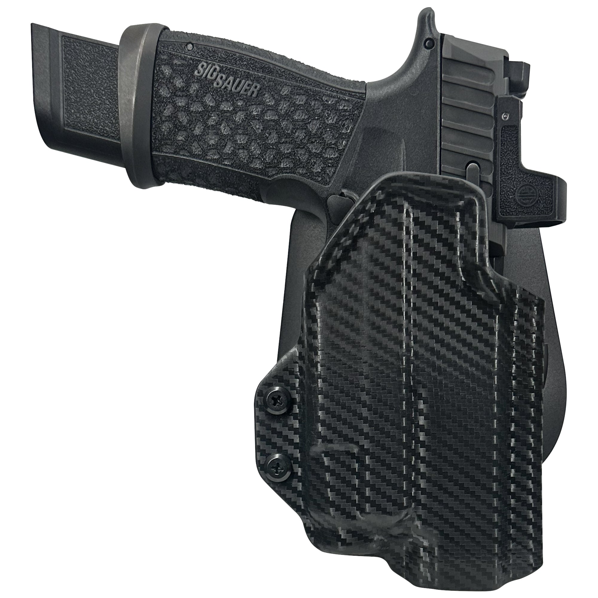 Sig Sauer SP365 Fuse w/ Streamlight TLR-7x OWB Paddle Holster