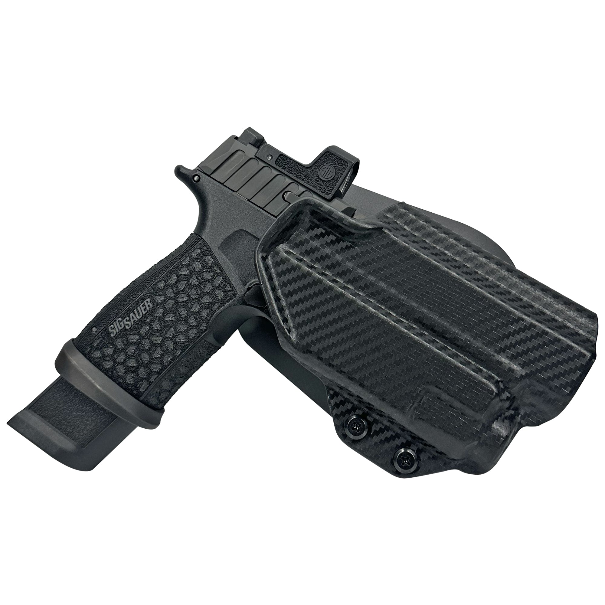 Sig Sauer SP365 Fuse w/ Streamlight TLR-7x OWB Paddle Holster