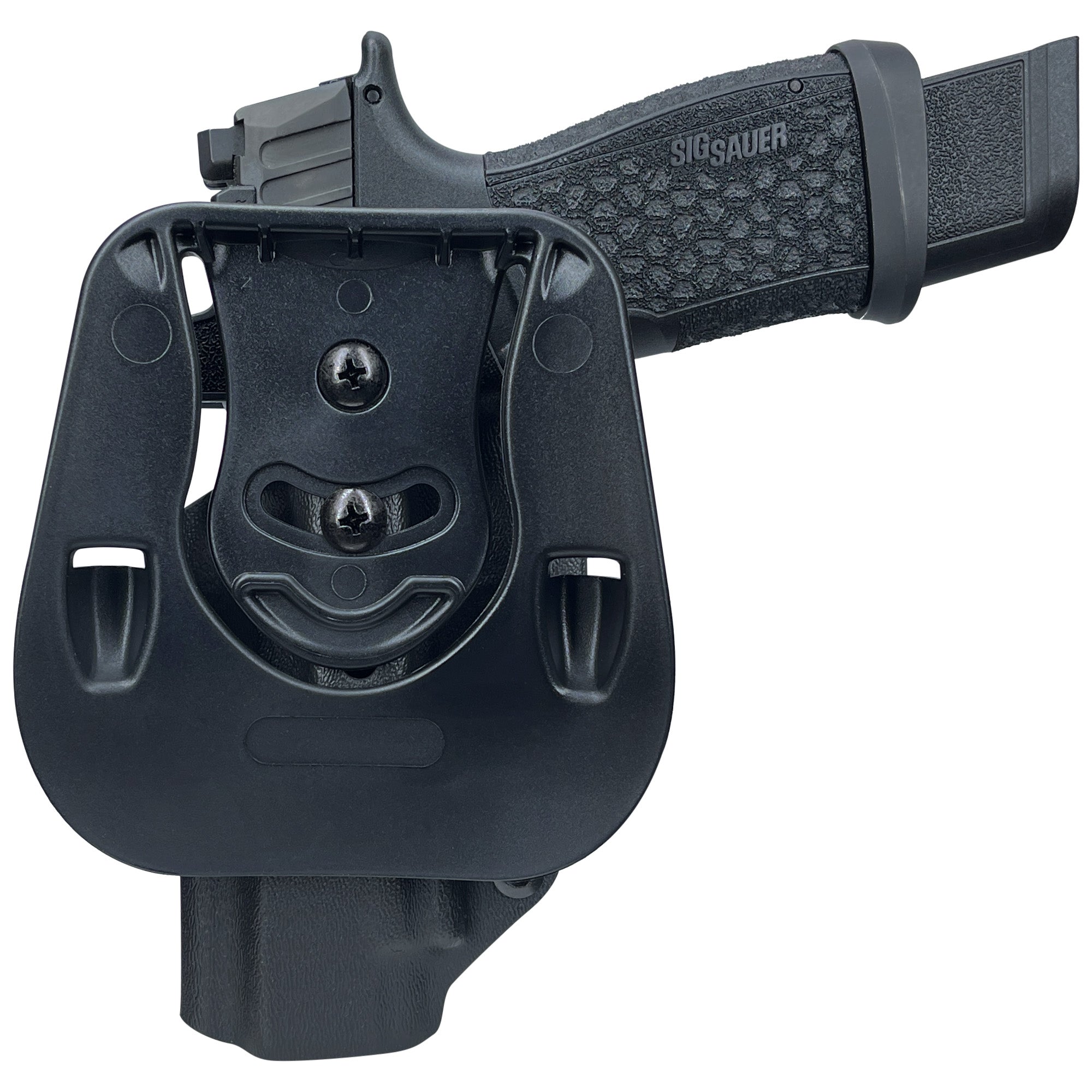 Sig Sauer P365 Fuse OWB Paddle Holster in Black - Rear