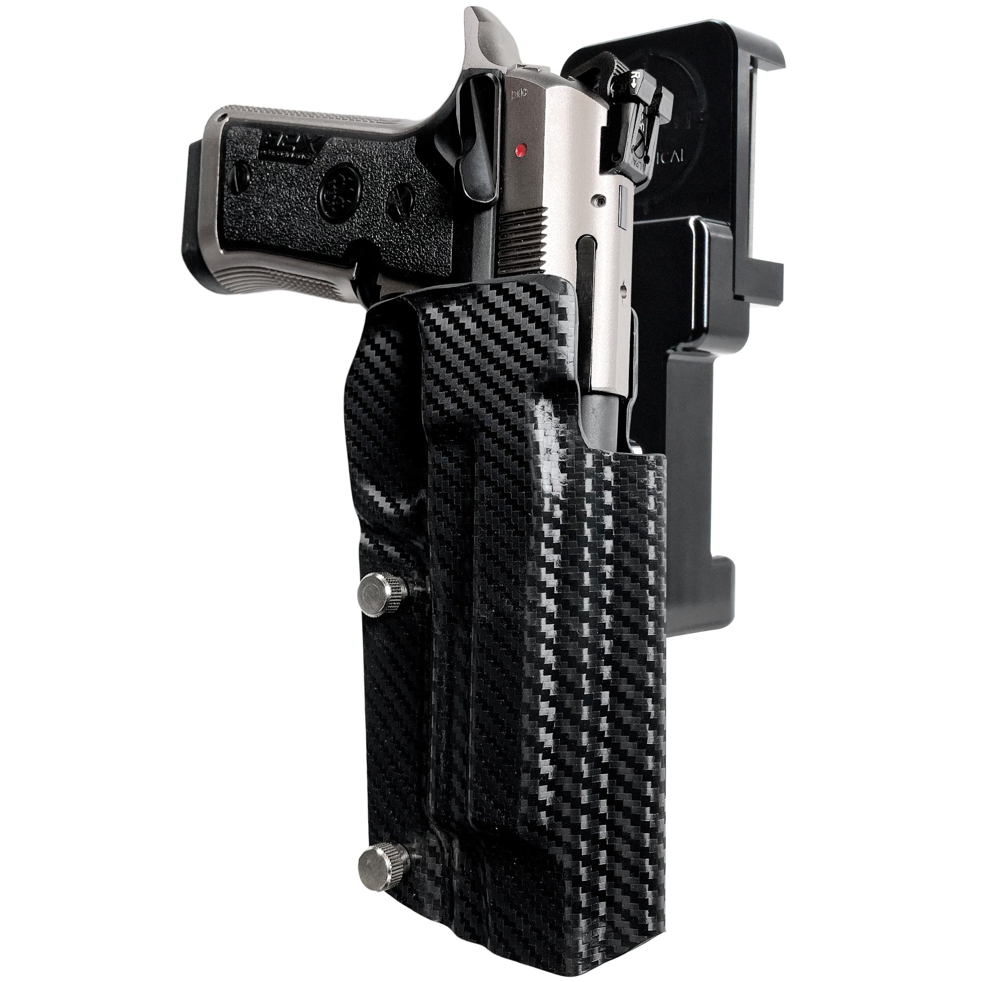 Alloy Competition Holster Black / Carbon Fiber