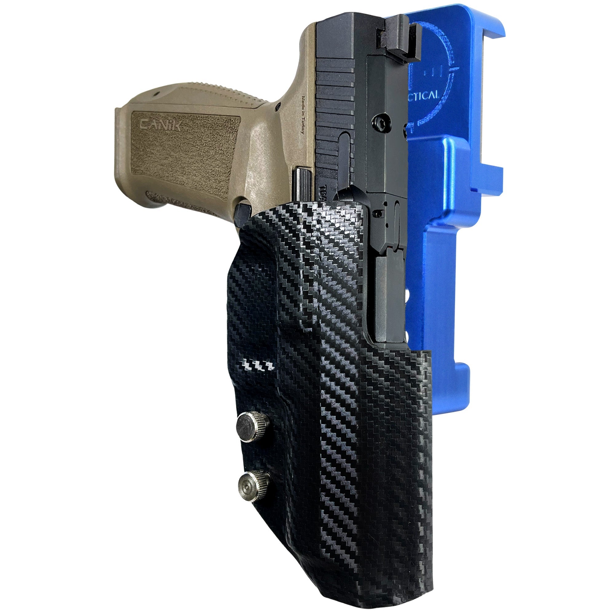 Alloy Competition Holster Blue / Carbon Fiber