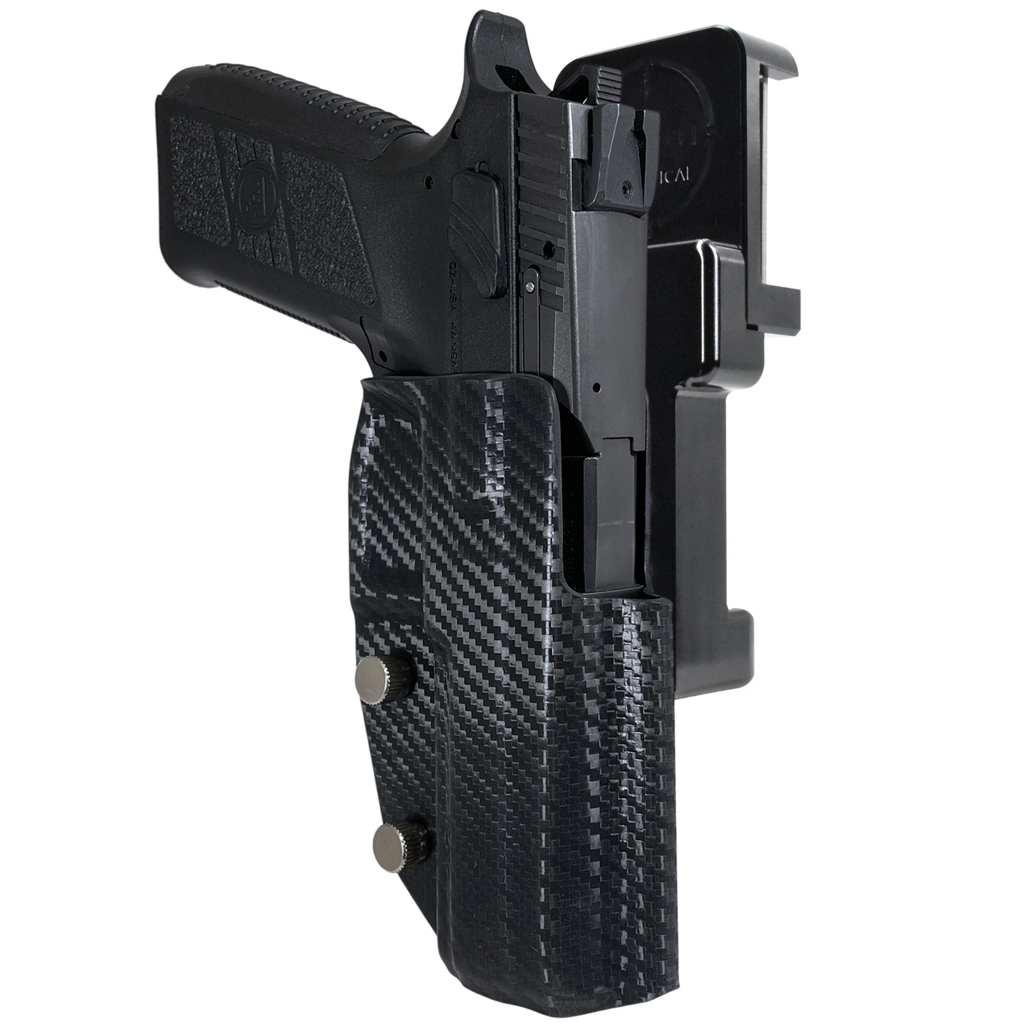 Alloy Competition Holster Black / Carbon Fiber