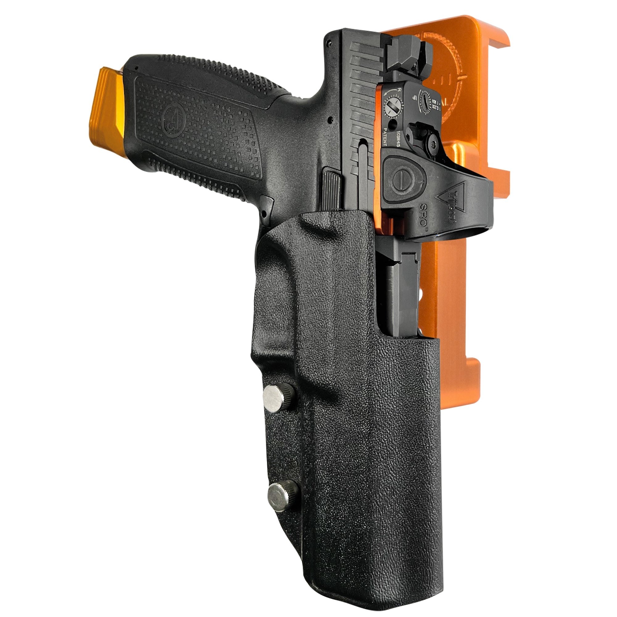 Alloy Competition Holster Orange / Black