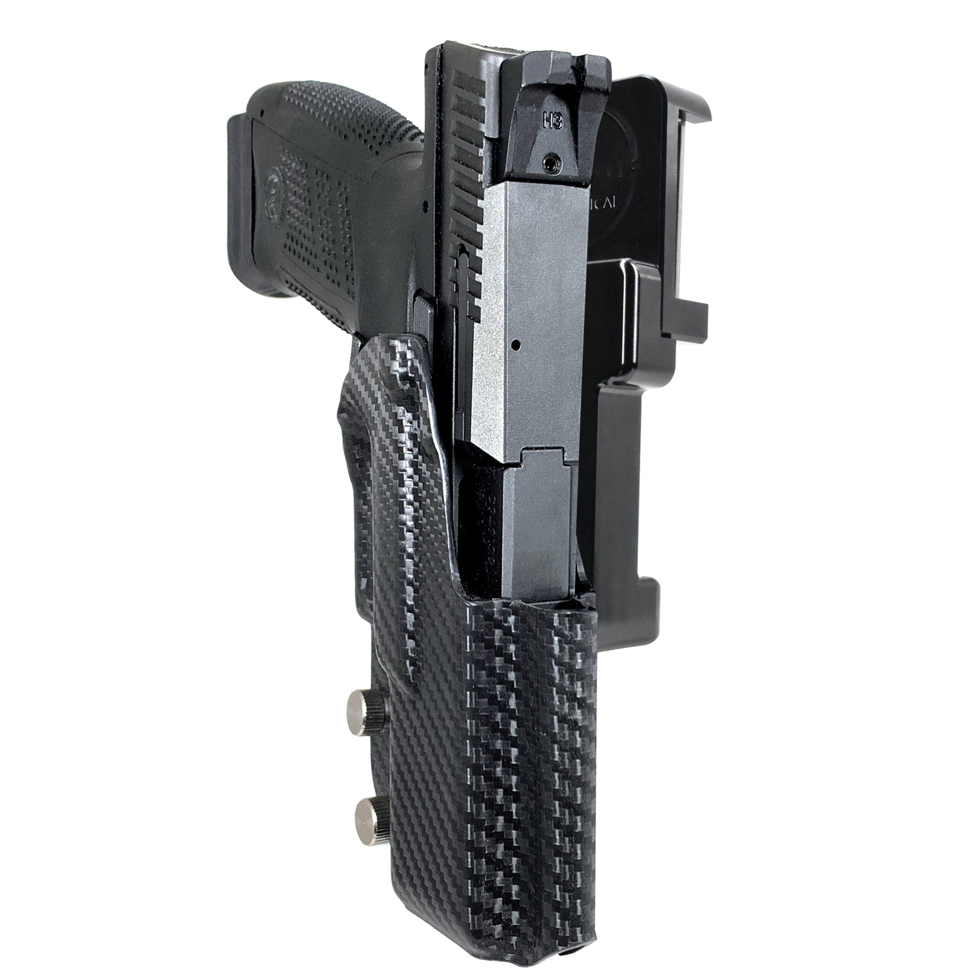 Alloy Competition Holster Black / Carbon Fiber