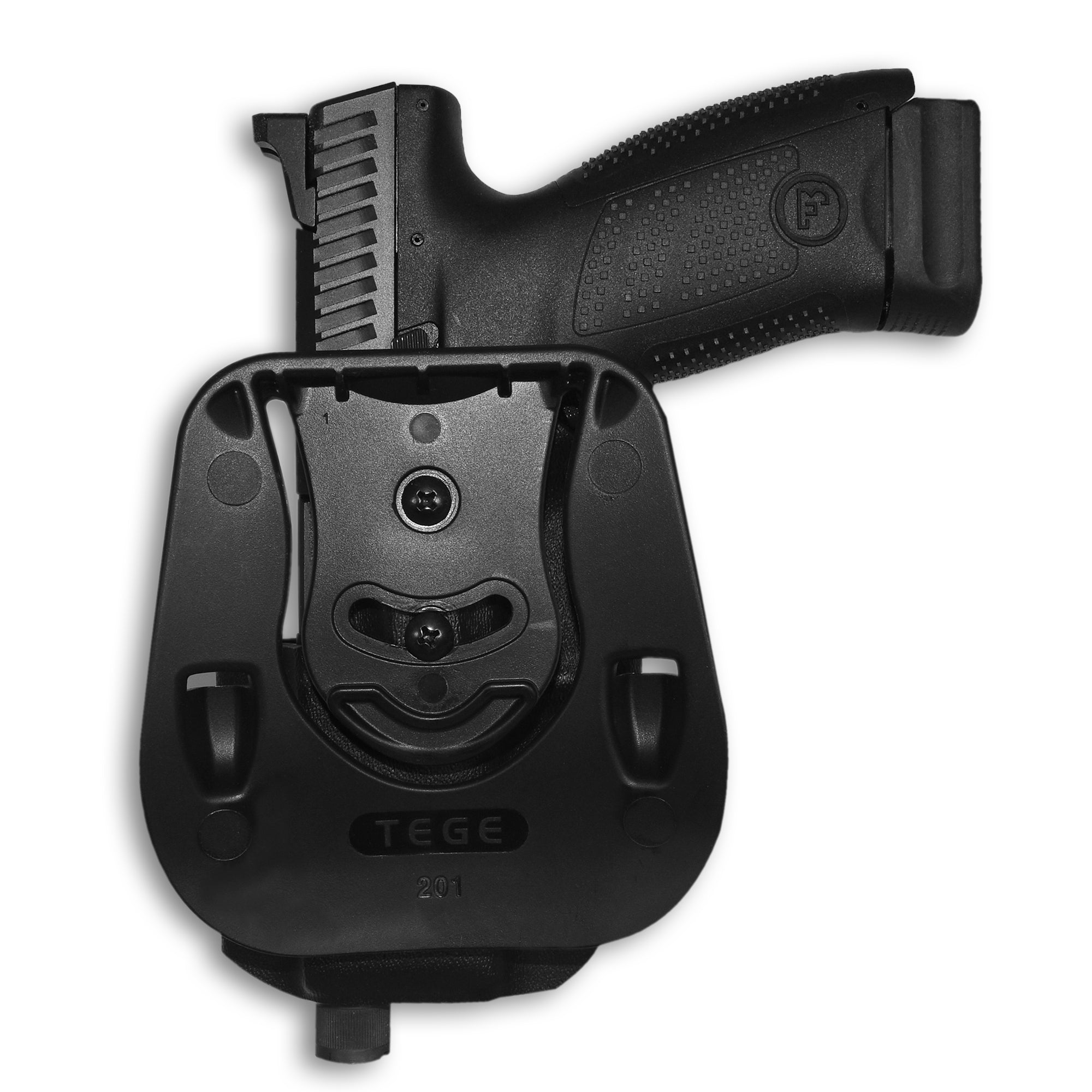 CZ P-10C Holster - OWB Paddle