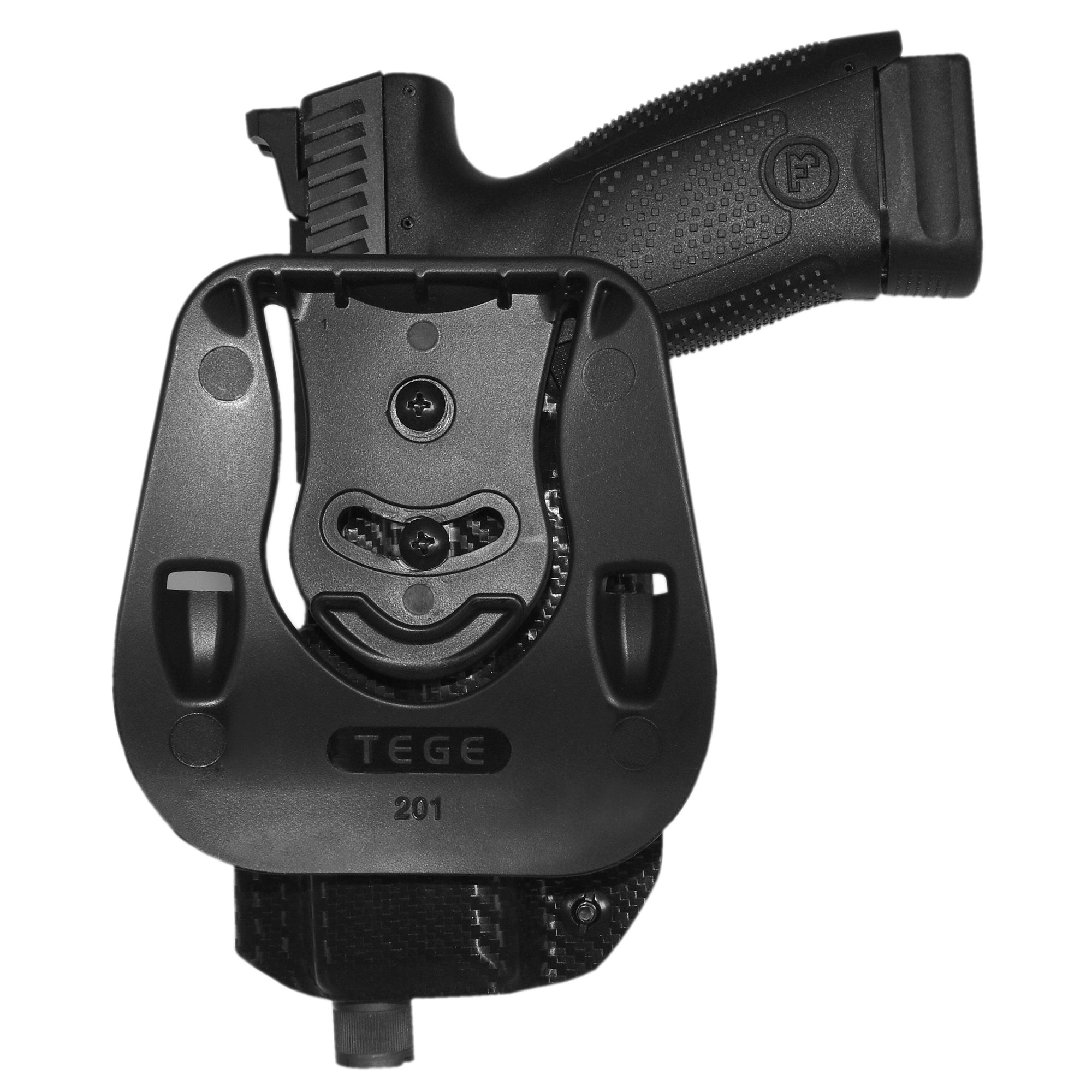 CZ P-10C Holster - OWB Paddle