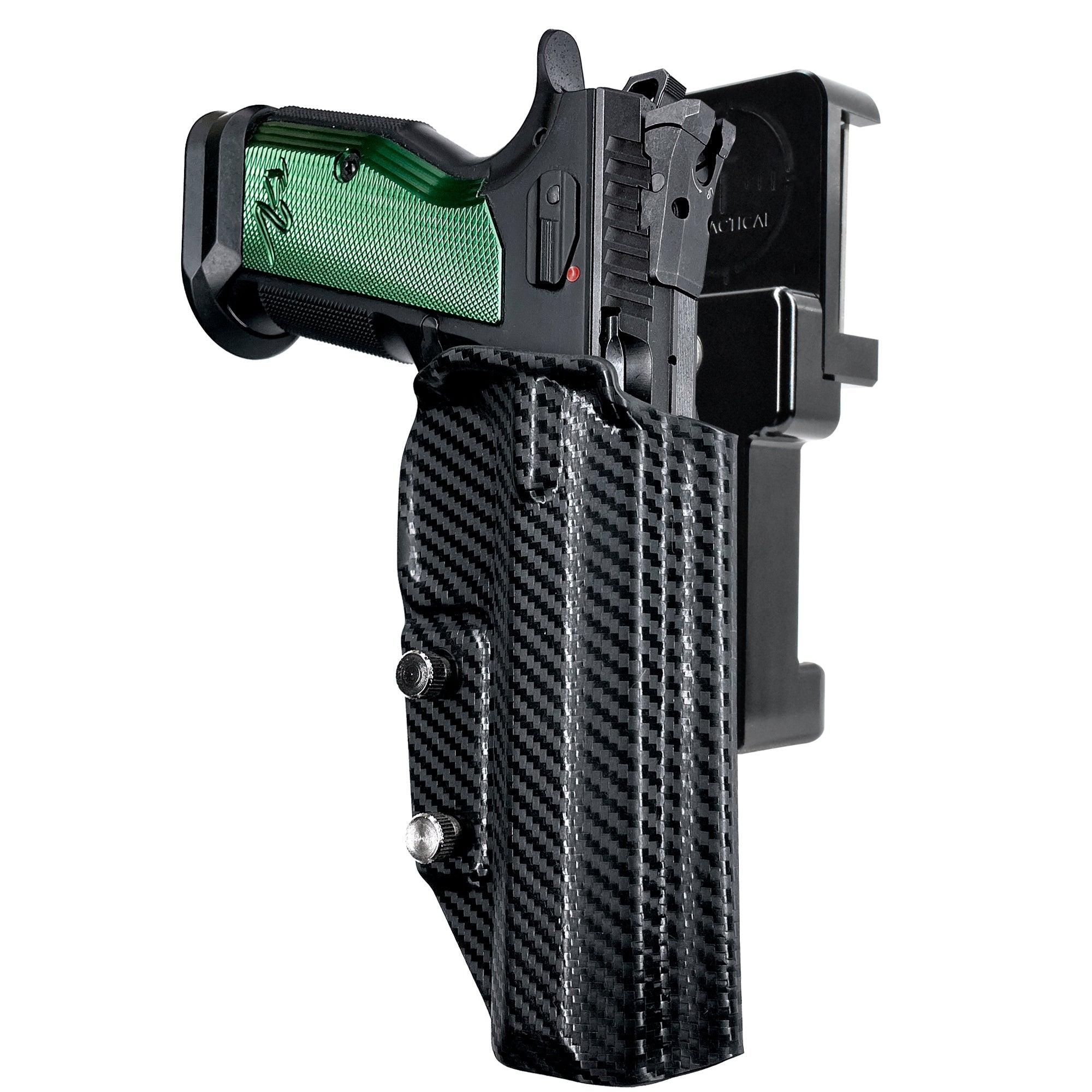 Alloy Competition Holster Black / Carbon Fiber