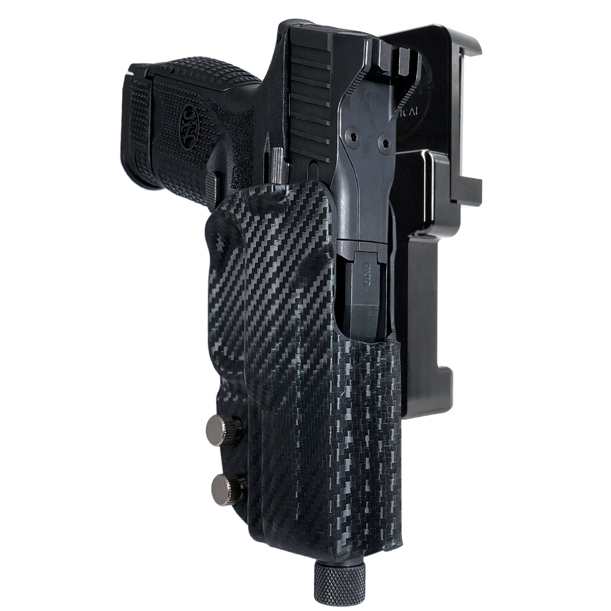 Alloy Competition Holster Black / Carbon Fiber